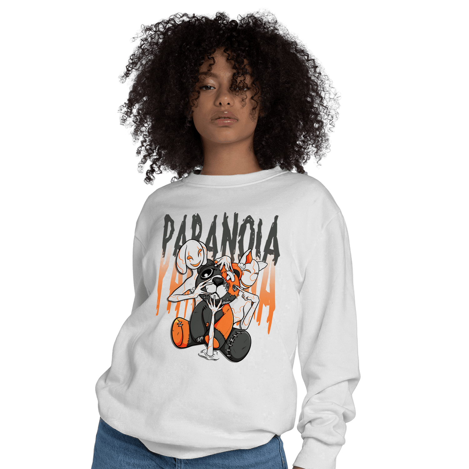Fear Pack 3s Sweatshirt Match Paranoia BER - NastyJamz