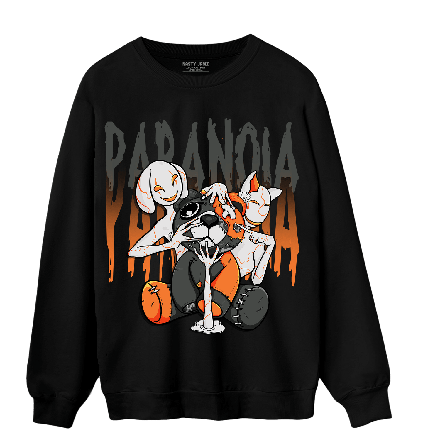 Fear Pack 3s Sweatshirt Match Paranoia BER - NastyJamz