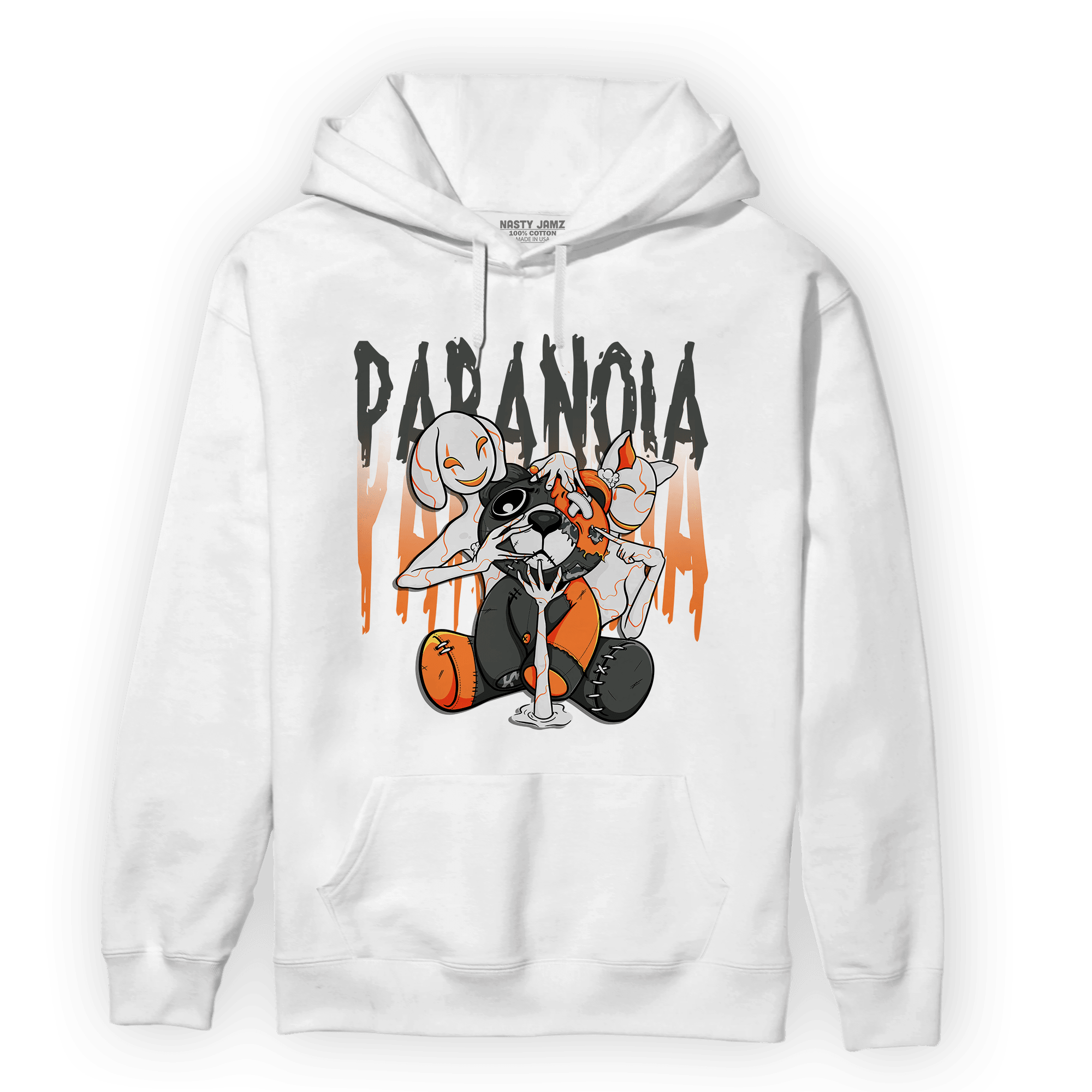 Fear Pack 3s Hoodie Match Paranoia BER - NastyJamz