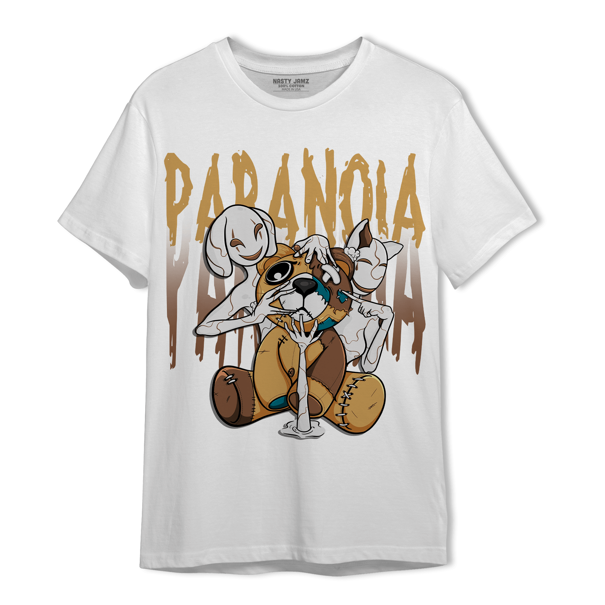 Cacao Wow 4s T Shirt Match Paranoia BER - NastyJamz