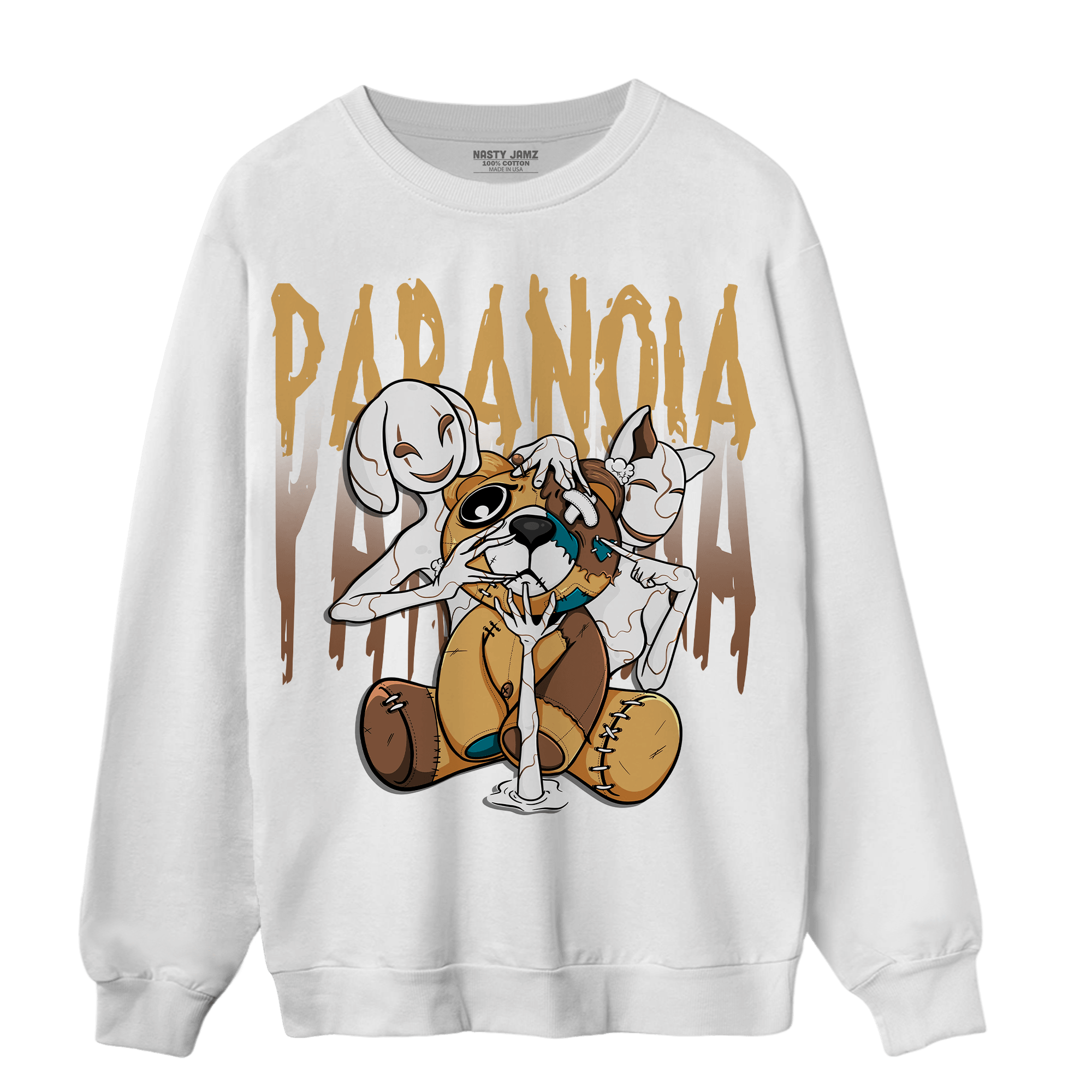 Cacao Wow 4s Sweatshirt Match Paranoia BER - NastyJamz