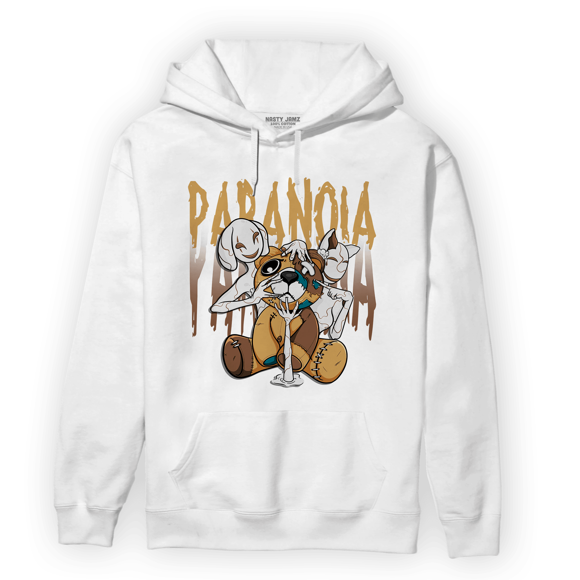 Cacao Wow 4s Hoodie Match Paranoia BER - NastyJamz
