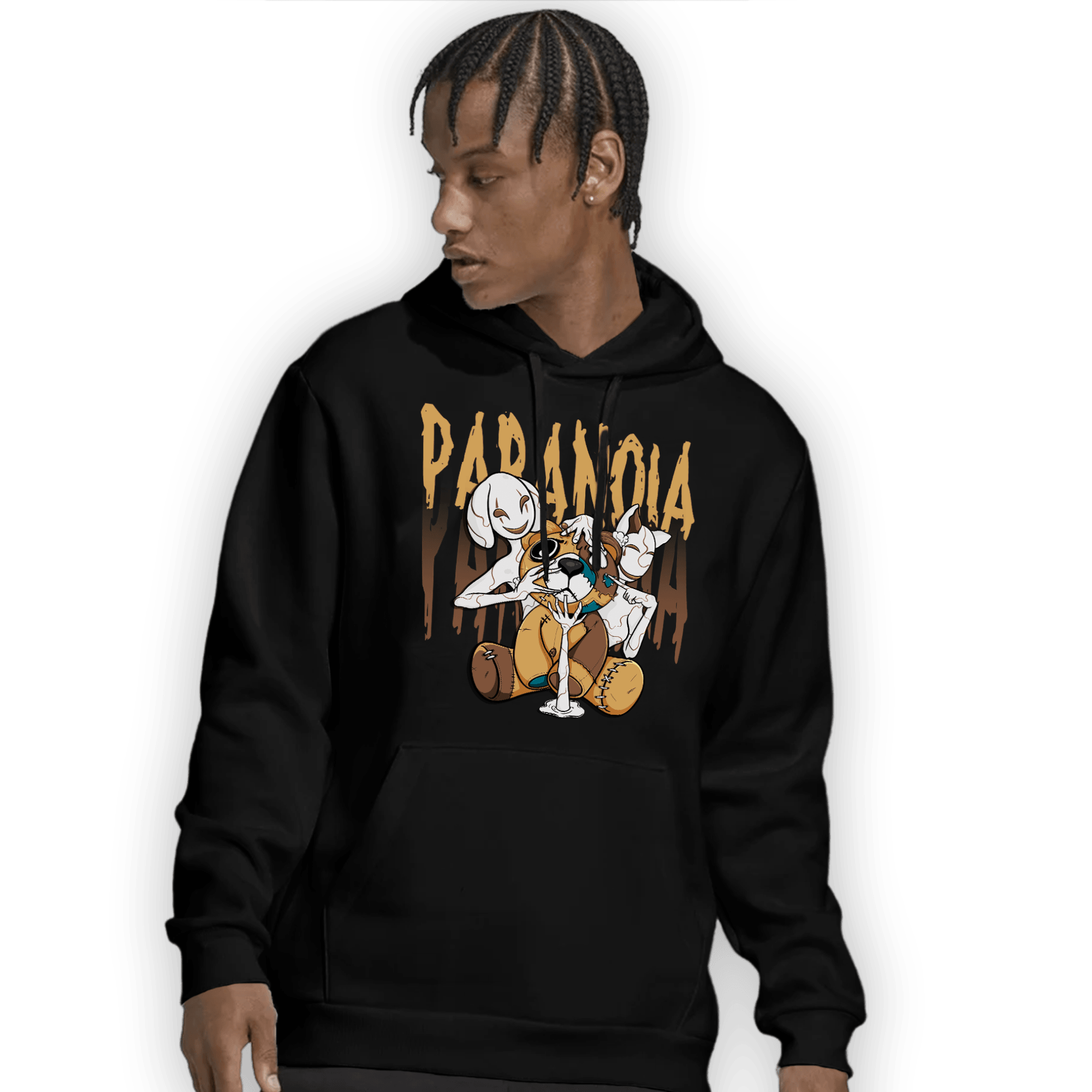 Cacao Wow 4s Hoodie Match Paranoia BER - NastyJamz