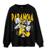 Thunder 4s Sweatshirt Match Paranoia BER - NastyJamz