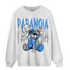 University Blue 5s Sweatshirt Match Paranoia BER - NastyJamz