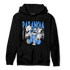 University Blue 5s Hoodie Match Paranoia BER - NastyJamz