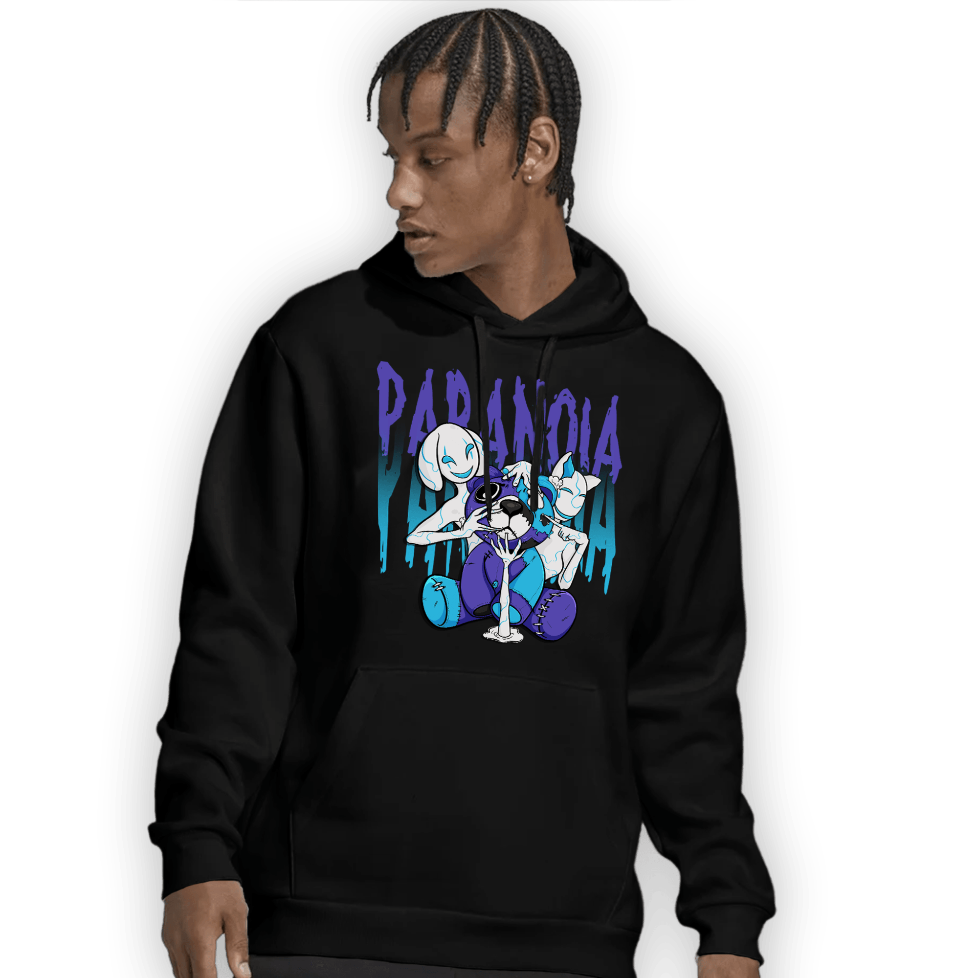 Aqua 6s Hoodie Match Paranoia BER - NastyJamz