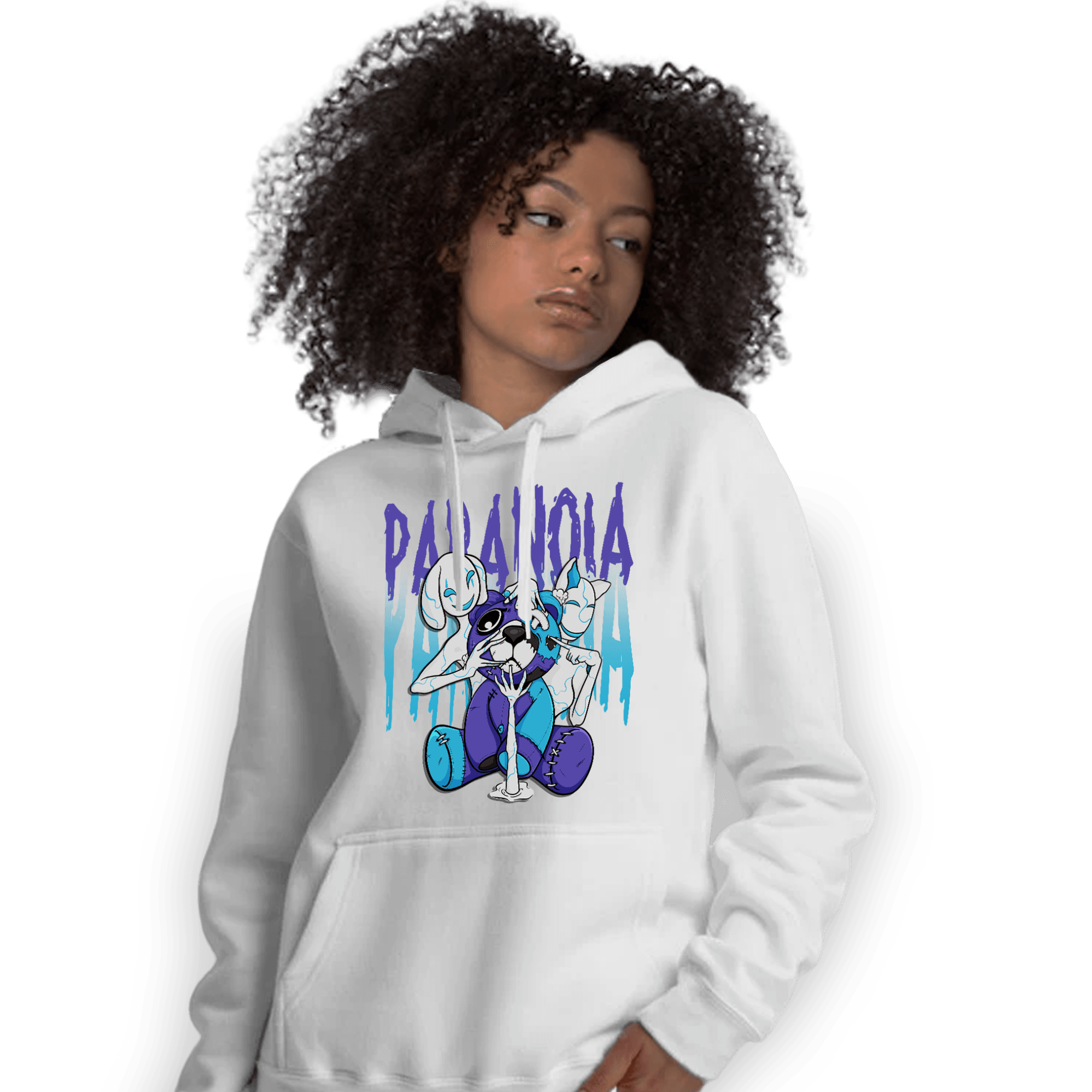 Aqua 6s Hoodie Match Paranoia BER - NastyJamz