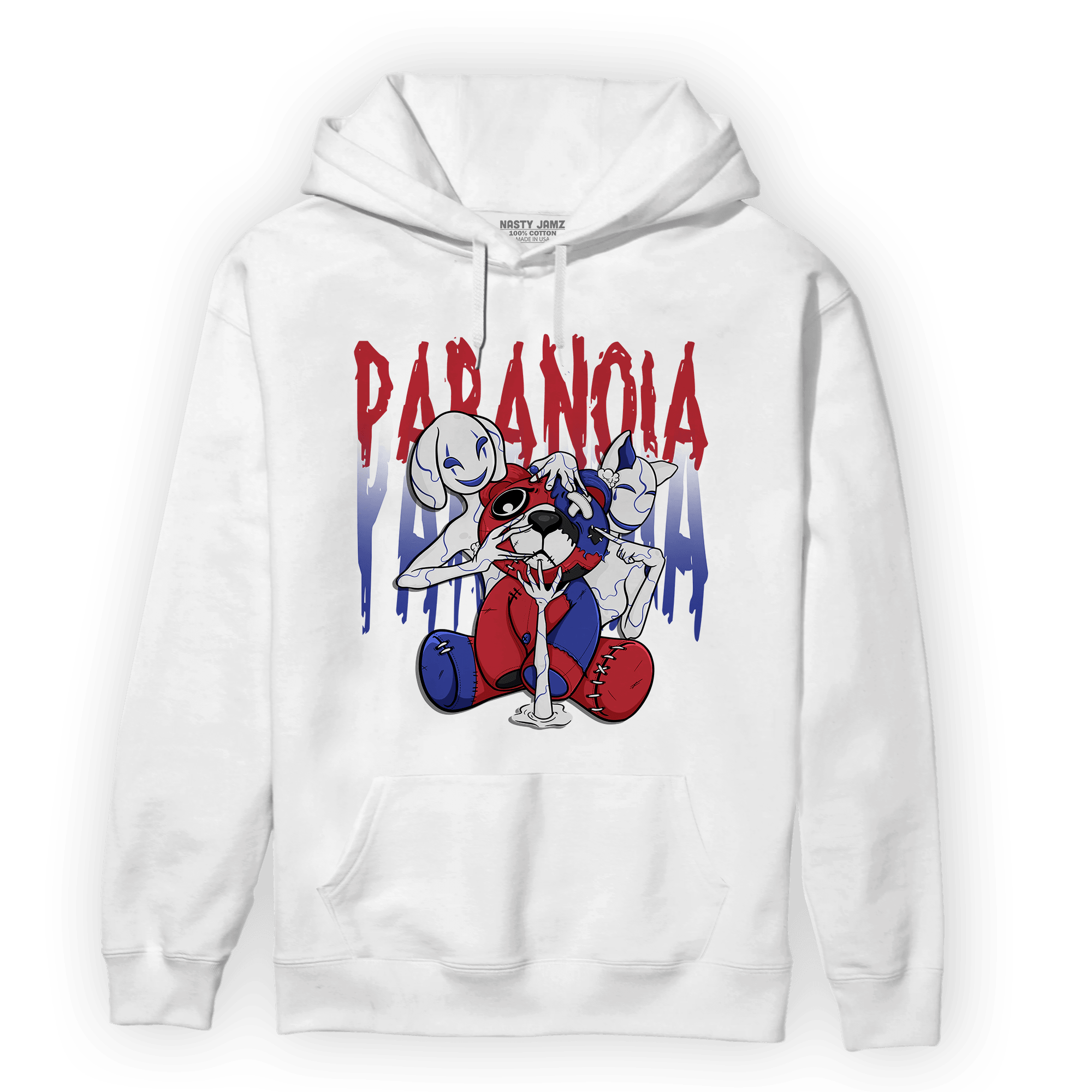 Playoffs 8s Hoodie Match Paranoia BER - NastyJamz