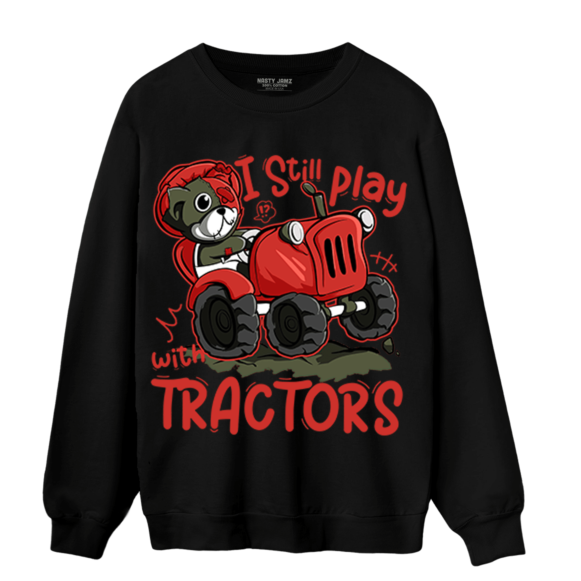 Dunk Low Mystic Red Sweatshirt Match Play With Tractors BER - NastyJamz