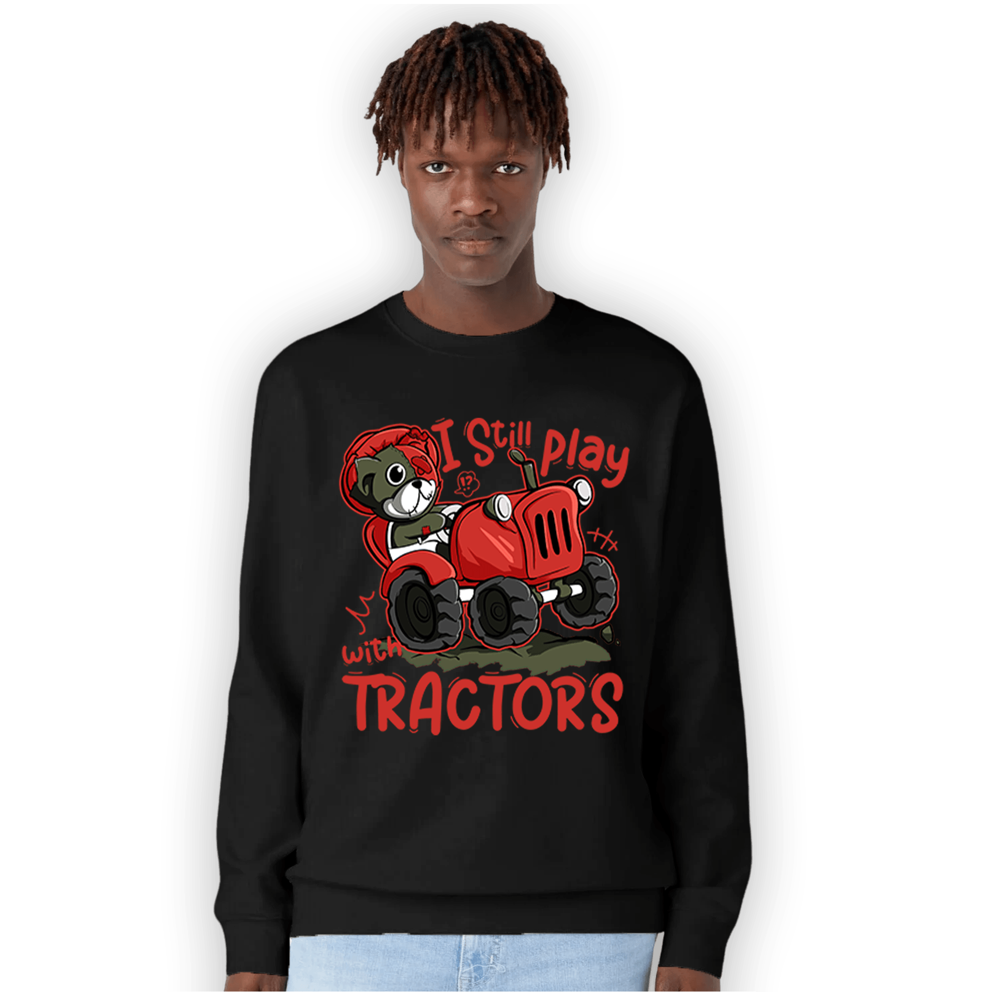 Dunk Low Mystic Red Sweatshirt Match Play With Tractors BER - NastyJamz