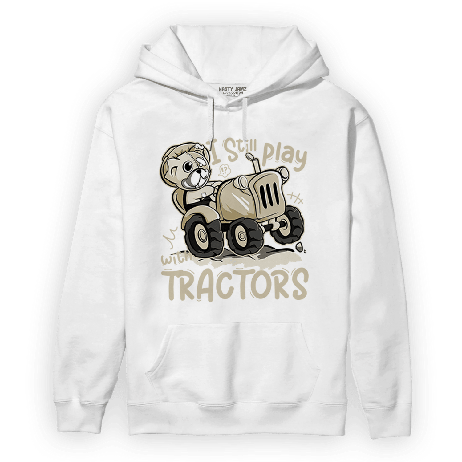 Gratitude 11s Hoodie Match Play With Tractors BER - NastyJamz