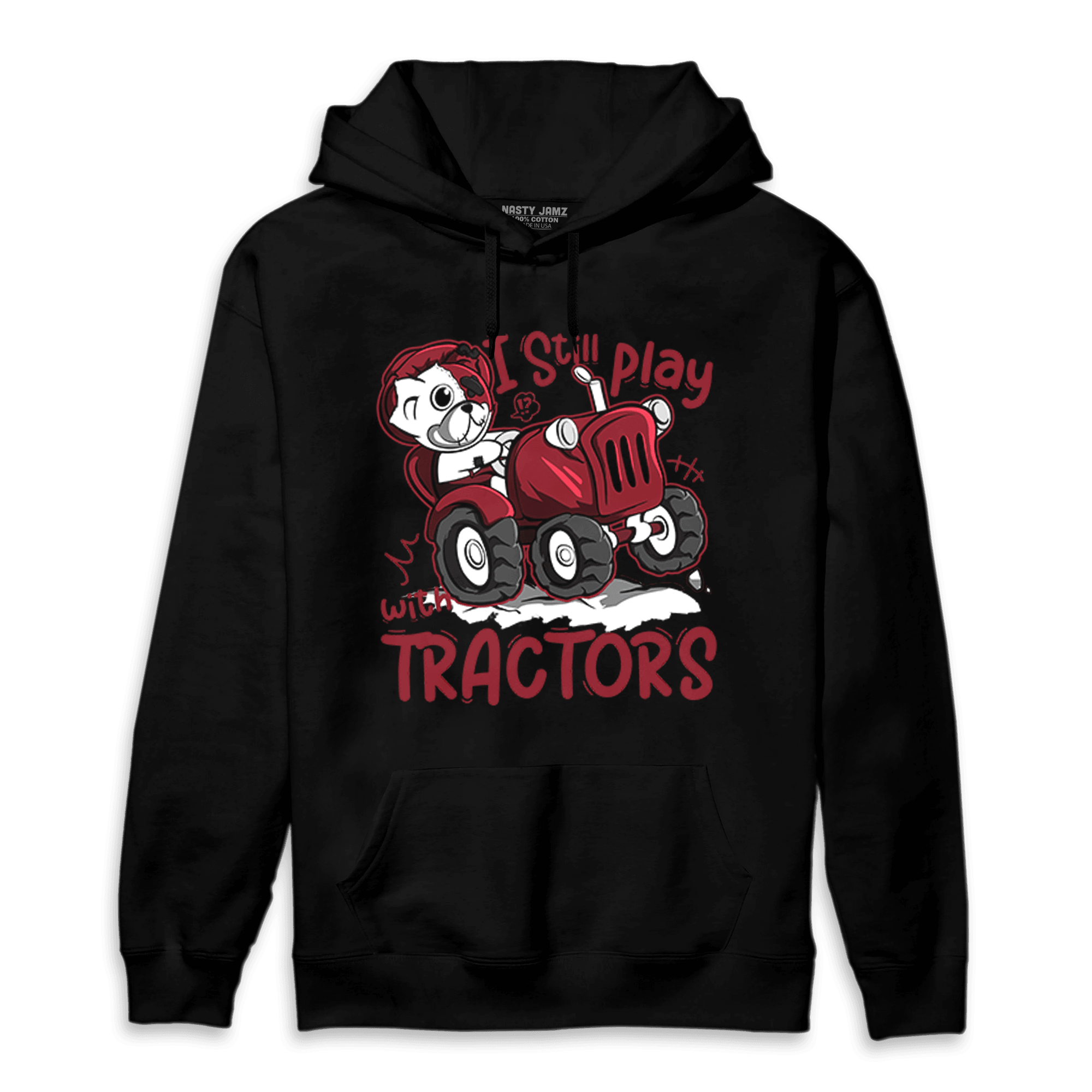 Cherry 12s Hoodie Match Play With Tractors BER - NastyJamz
