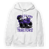 Field Purple 12s Hoodie Match Play With Tractors BER - NastyJamz