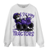 Field Purple 12s Sweatshirt Match Play With Tractors BER - NastyJamz