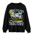 Blue Grey 13s Sweatshirt Match Play With Tractors BER - NastyJamz