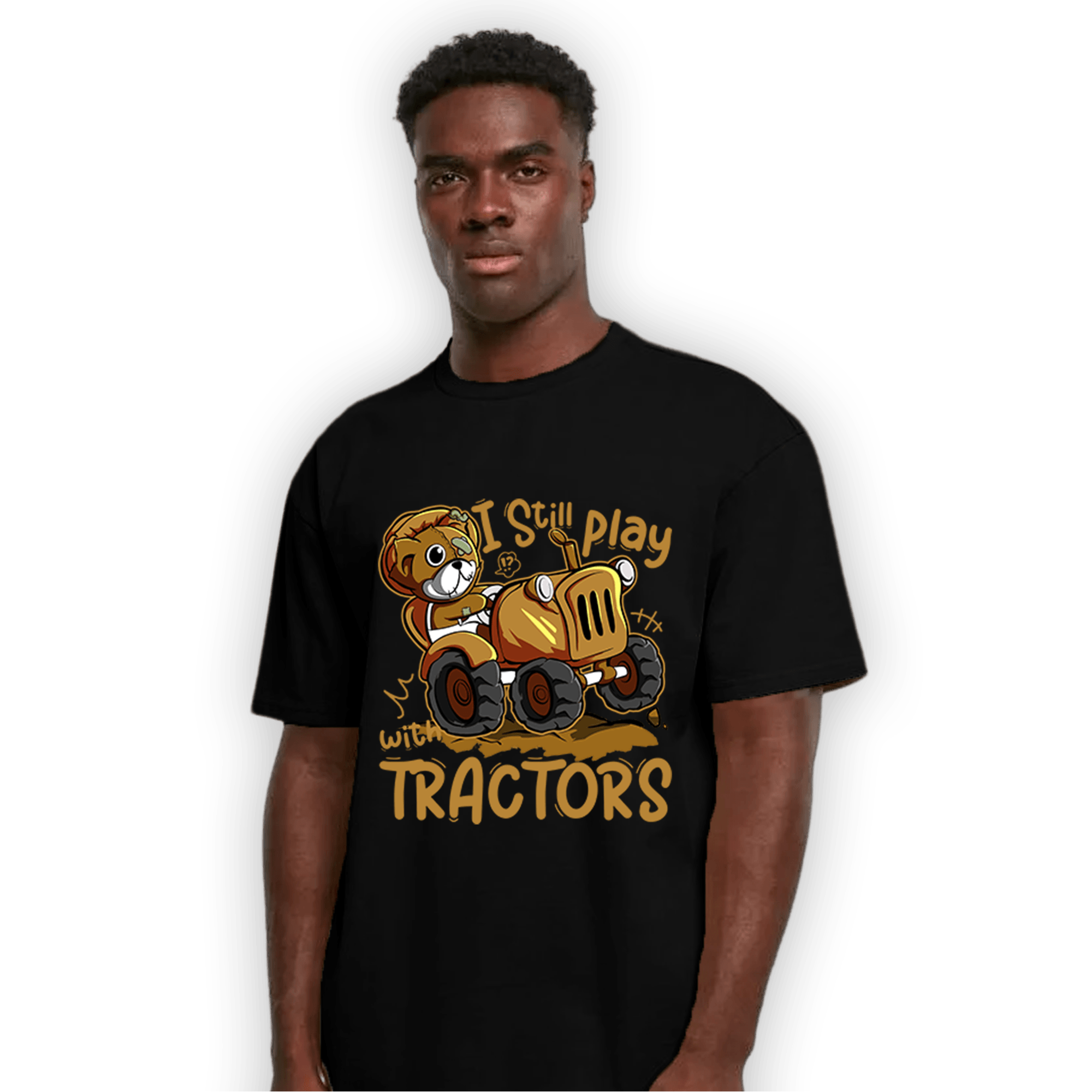 Wheat 13s T Shirt Match Play With Tractors BER - NastyJamz