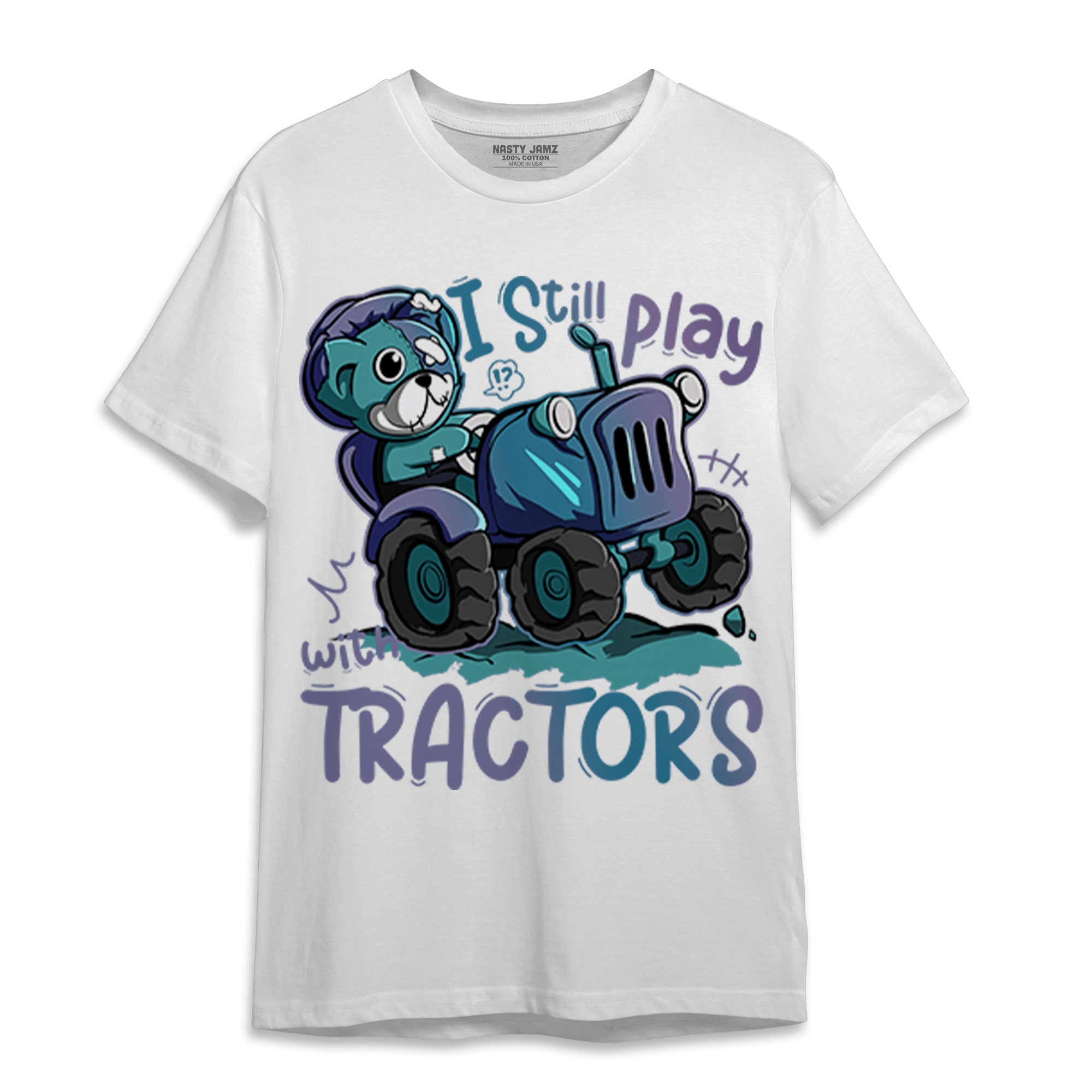 Low Love Letter 14s T Shirt Match Play With Tractors BER - NastyJamz