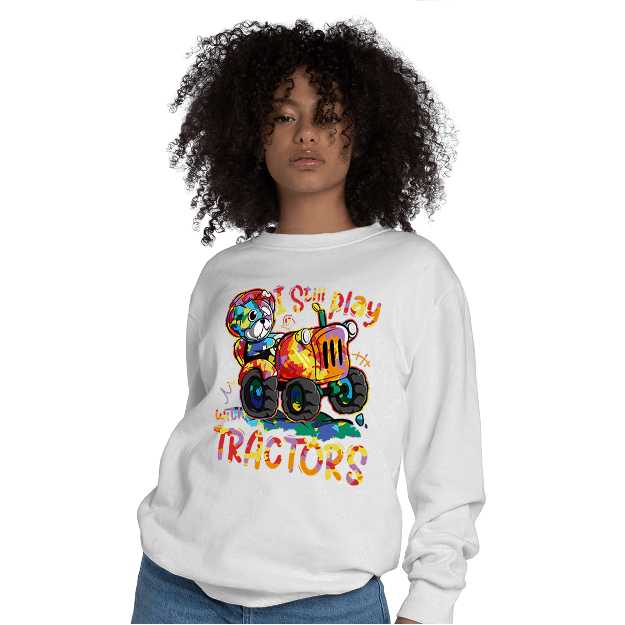 Mid GS Six Championships 1s Sweatshirt Match Play With Tractors BER - NastyJamz