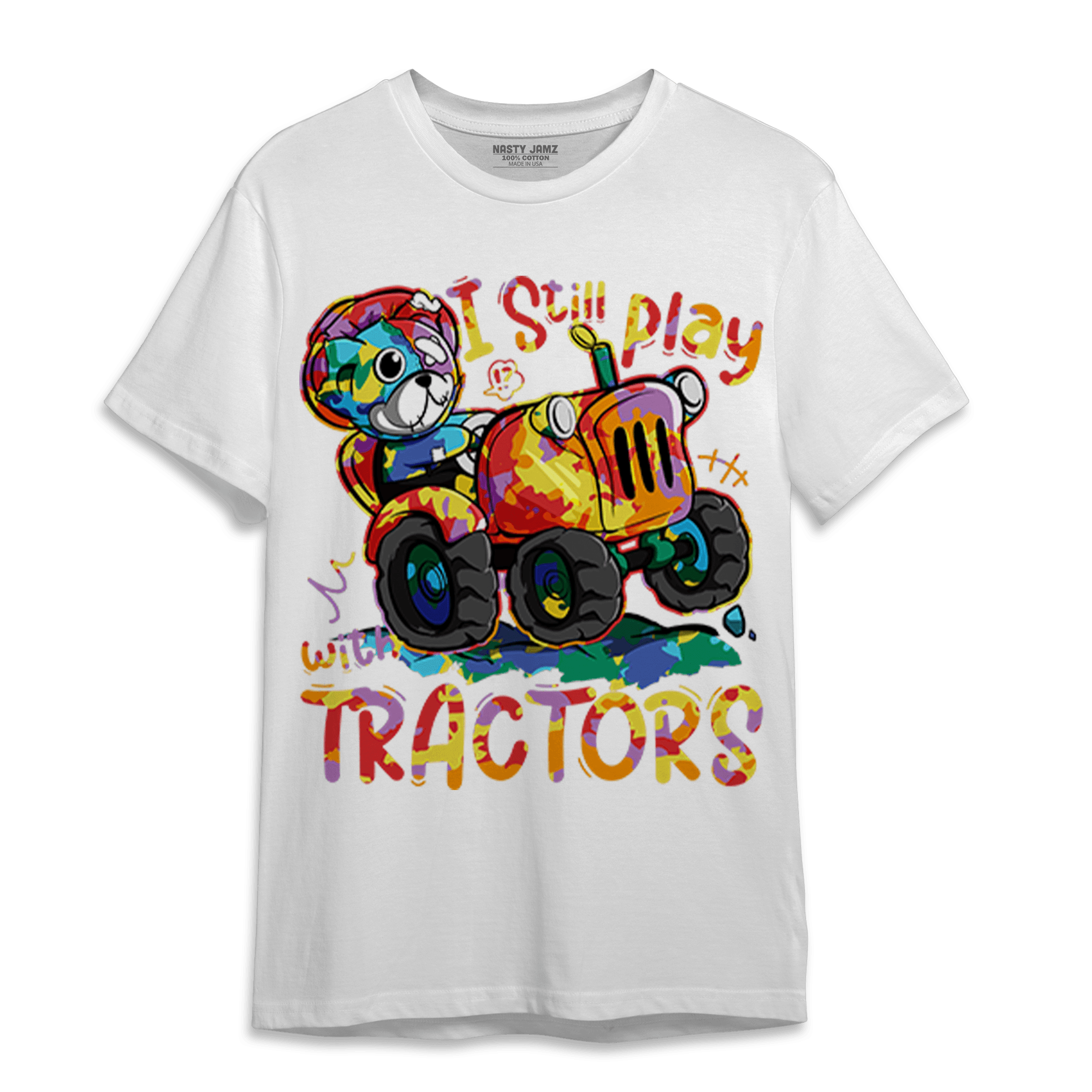 Mid GS Six Championships 1s T Shirt Match Play With Tractors BER - NastyJamz