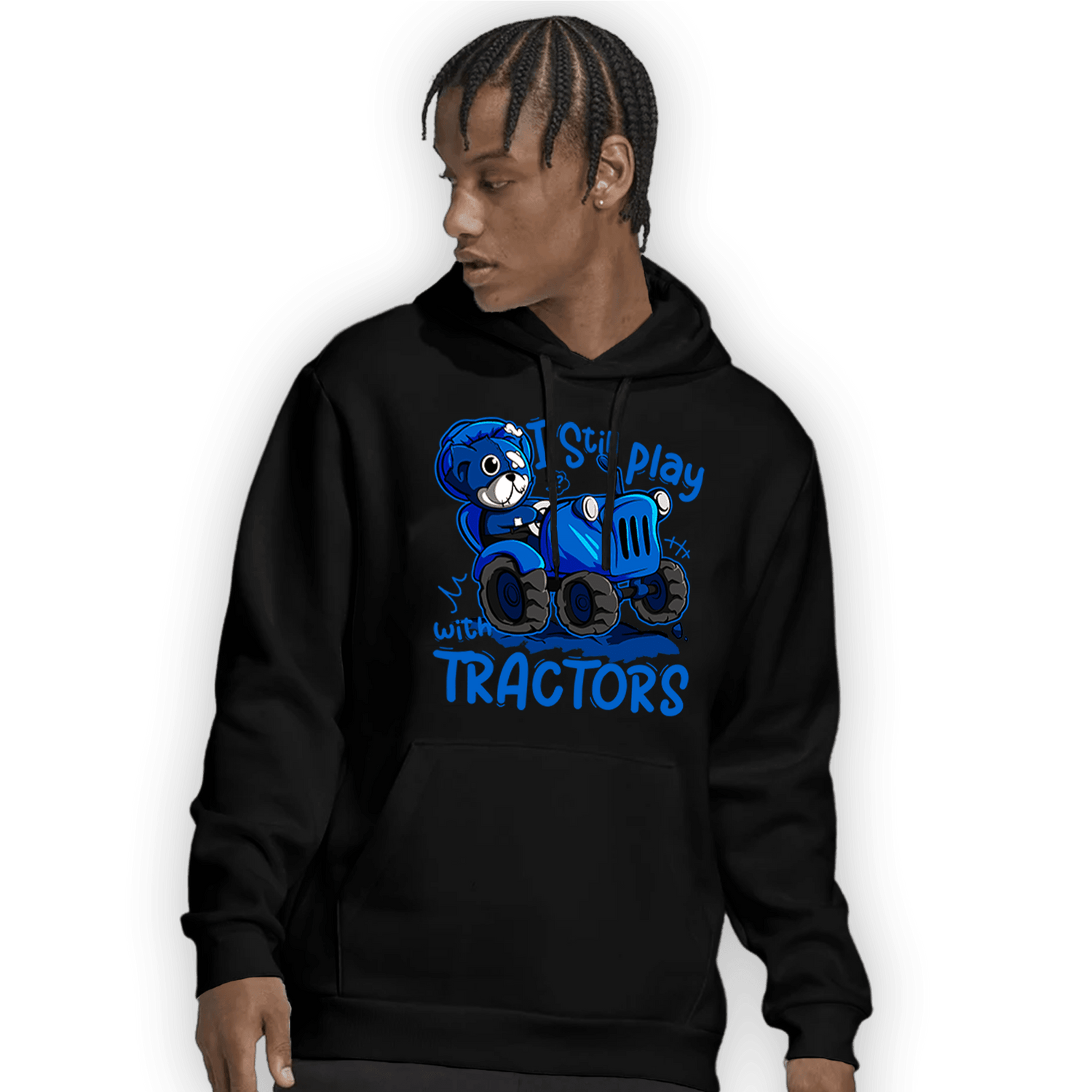 Royal Reimagined 1s Hoodie Match Play With Tractors BER - NastyJamz