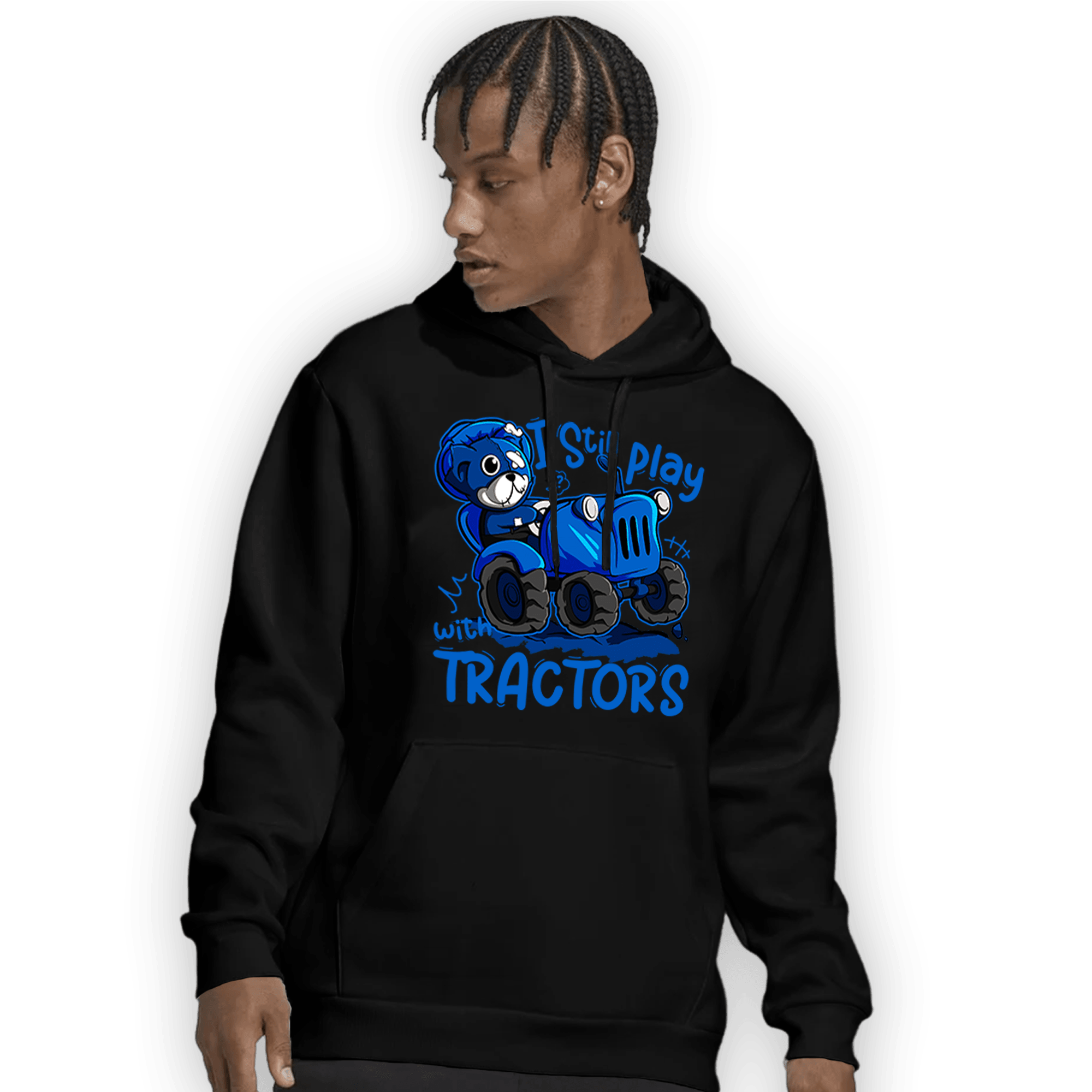 Royal Reimagined 1s Hoodie Match Play With Tractors BER - NastyJamz