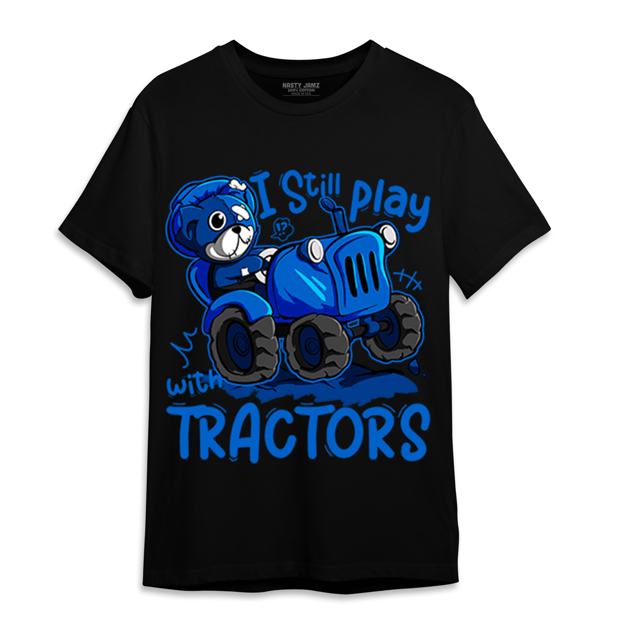 Royal Reimagined 1s T Shirt Match Play With Tractors BER - NastyJamz