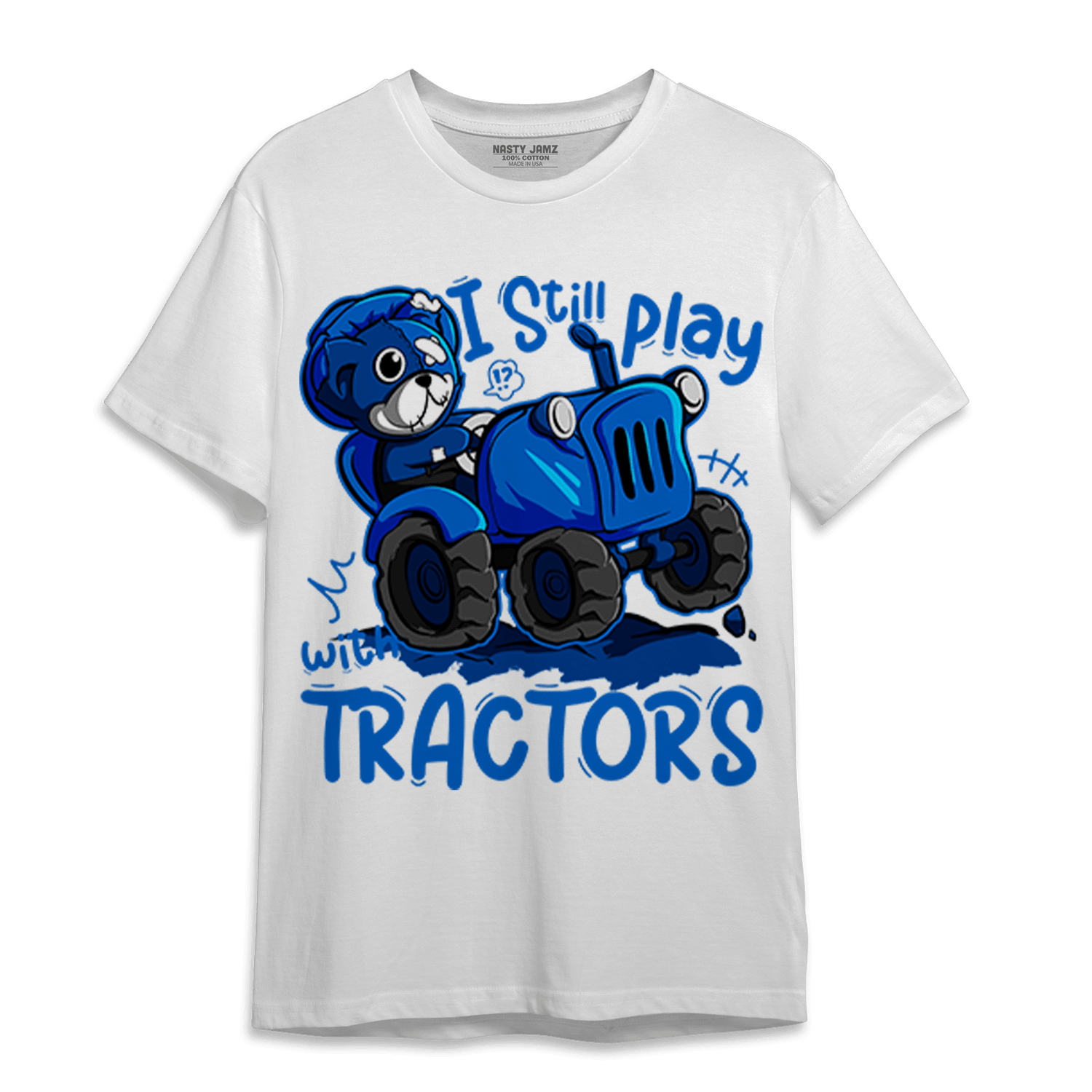 Royal Reimagined 1s T Shirt Match Play With Tractors BER - NastyJamz