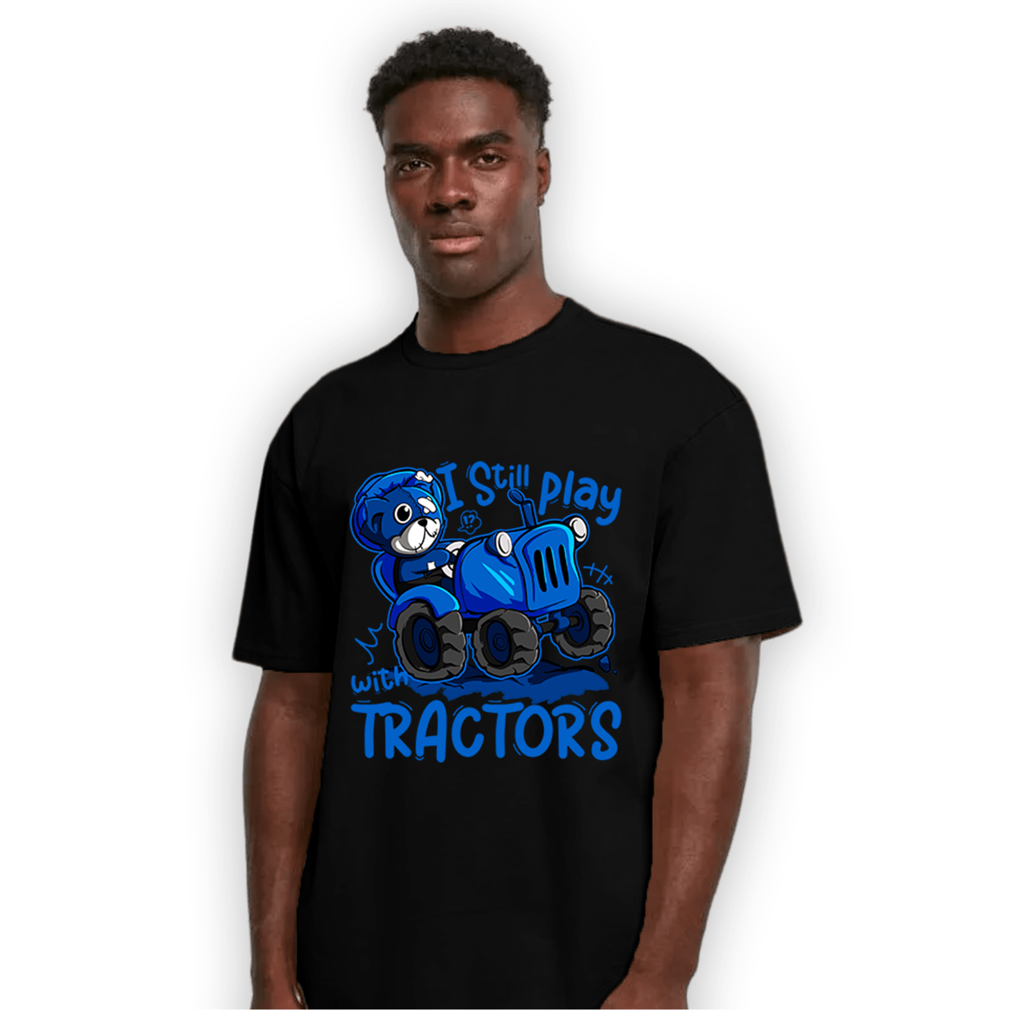 Royal Reimagined 1s T Shirt Match Play With Tractors BER - NastyJamz