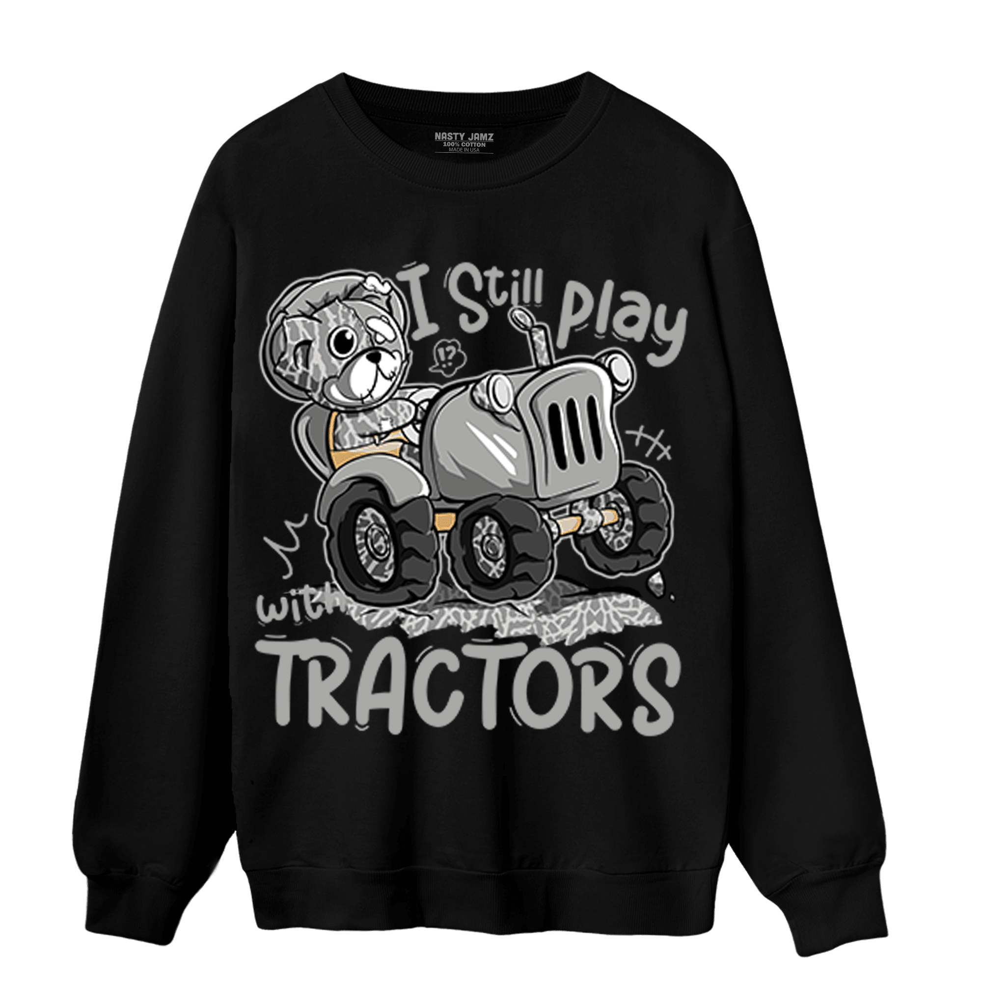 Craft Ivory 3s Sweatshirt Match Play With Tractors BER - NastyJamz