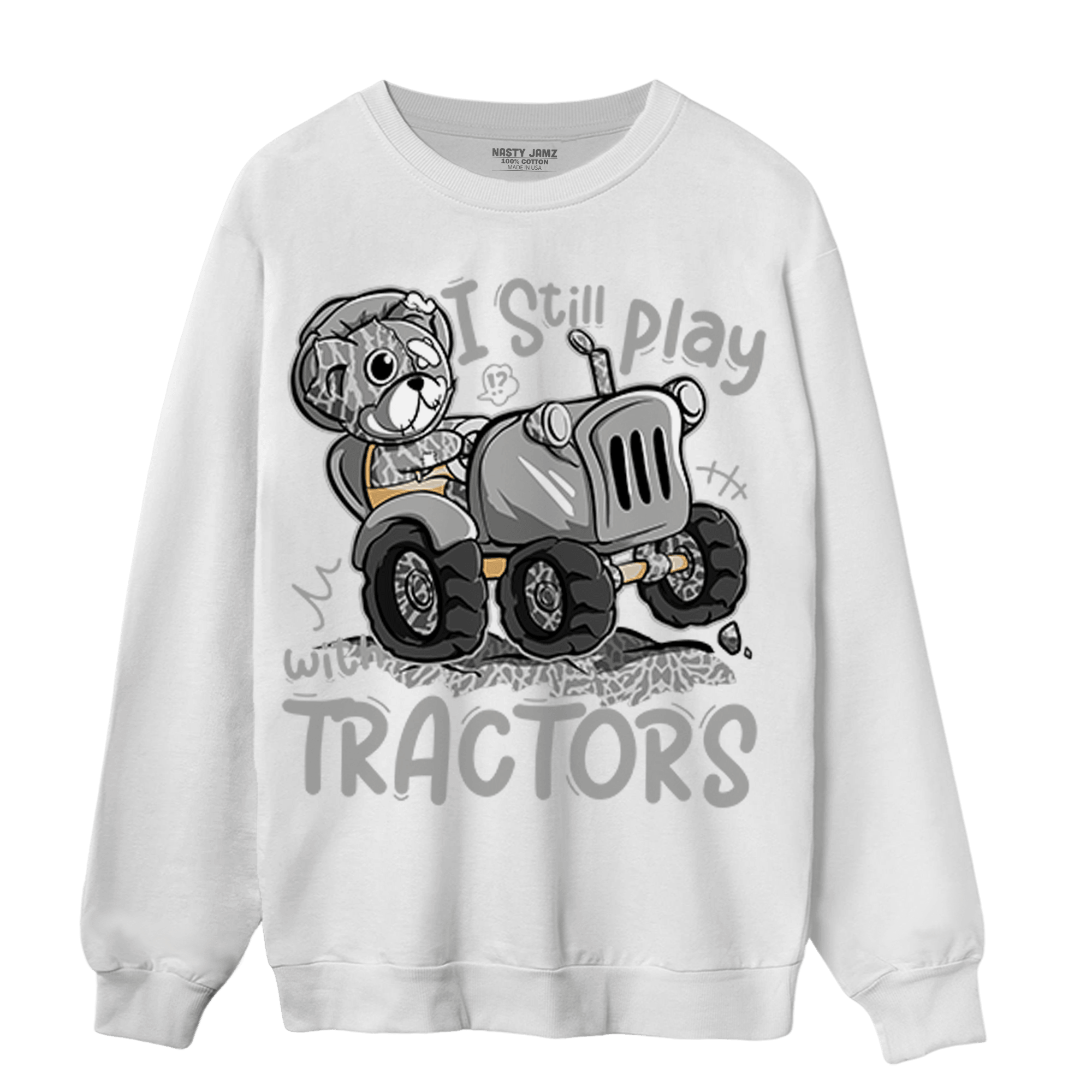 Craft Ivory 3s Sweatshirt Match Play With Tractors BER - NastyJamz