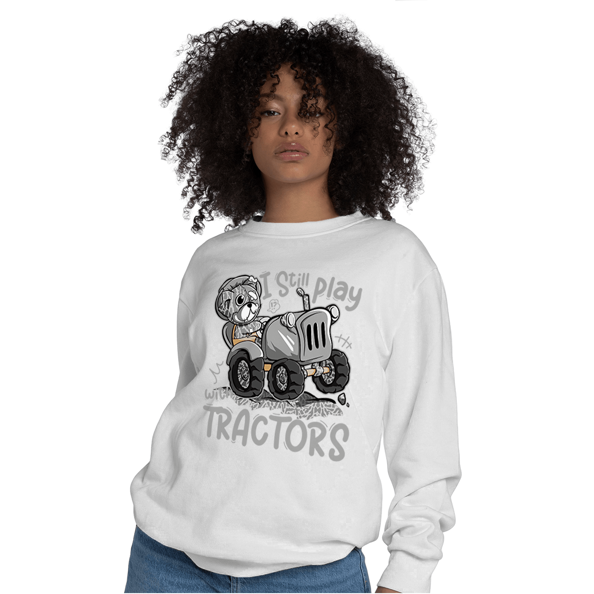 Craft Ivory 3s Sweatshirt Match Play With Tractors BER - NastyJamz