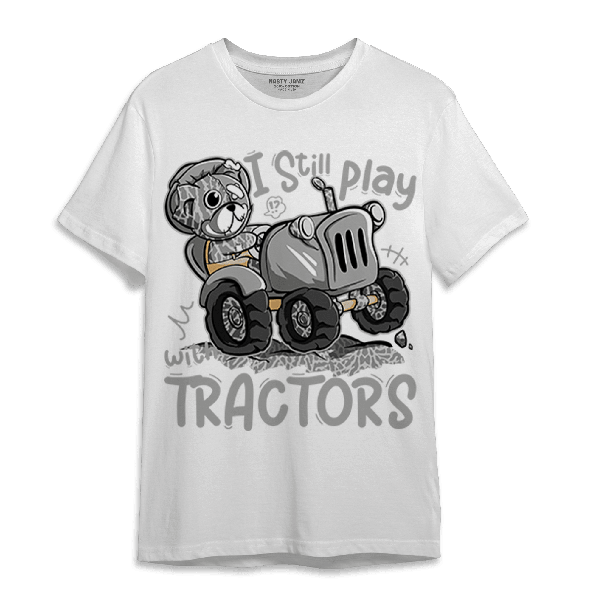Craft Ivory 3s T Shirt Match Play With Tractors BER - NastyJamz
