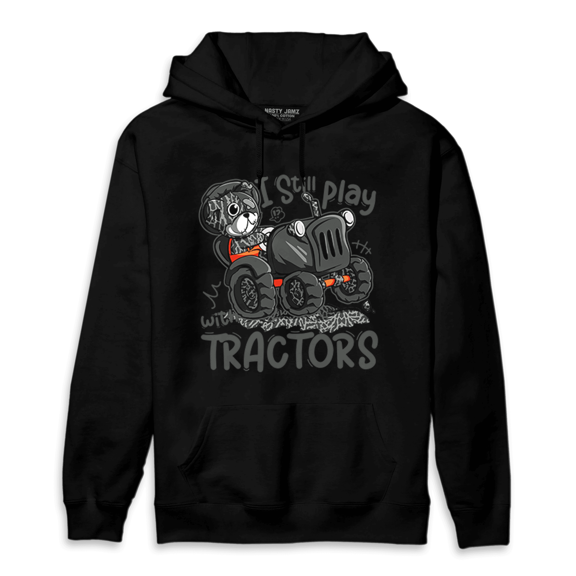 Fear Pack 3s Hoodie Match Play With Tractors BER - NastyJamz