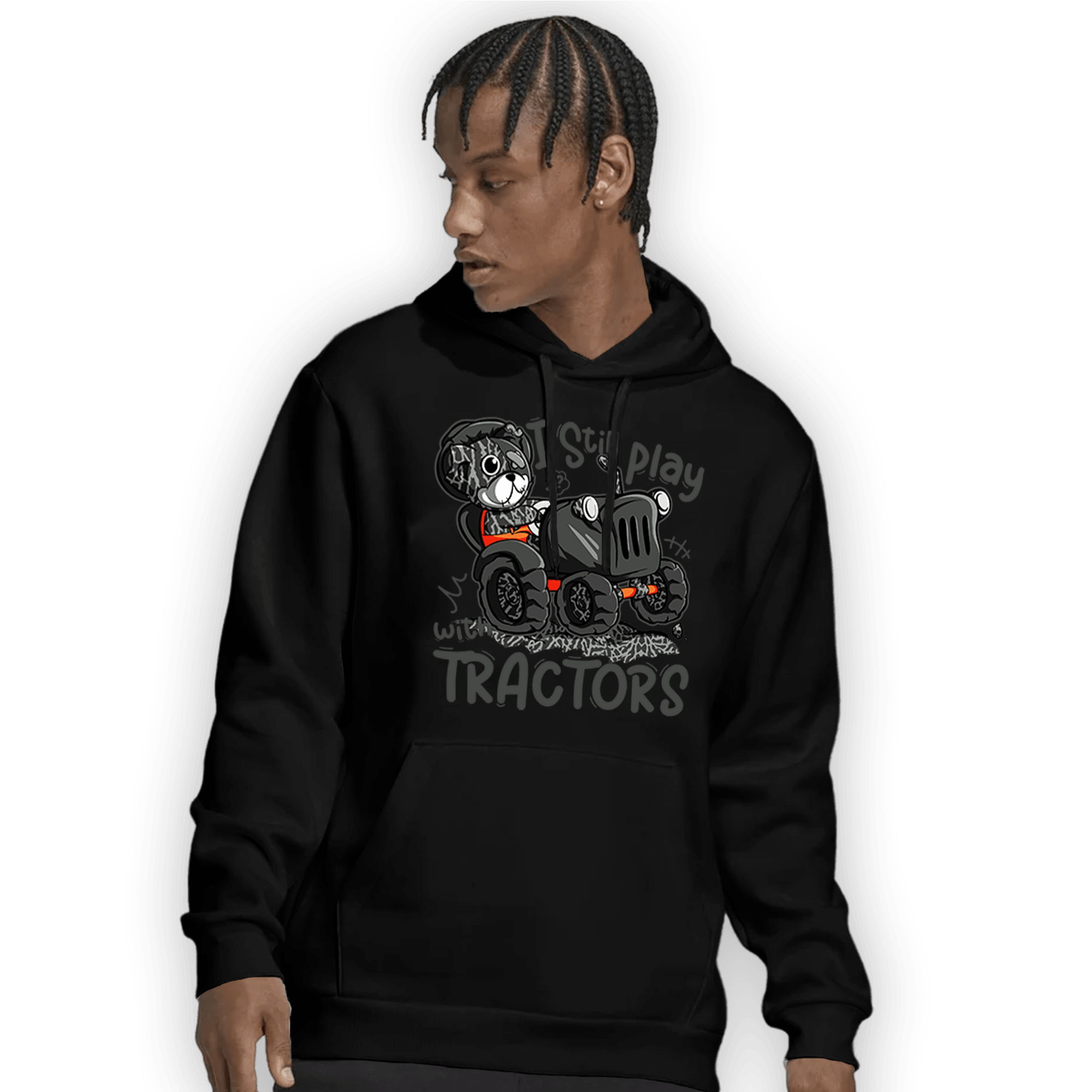 Fear Pack 3s Hoodie Match Play With Tractors BER - NastyJamz