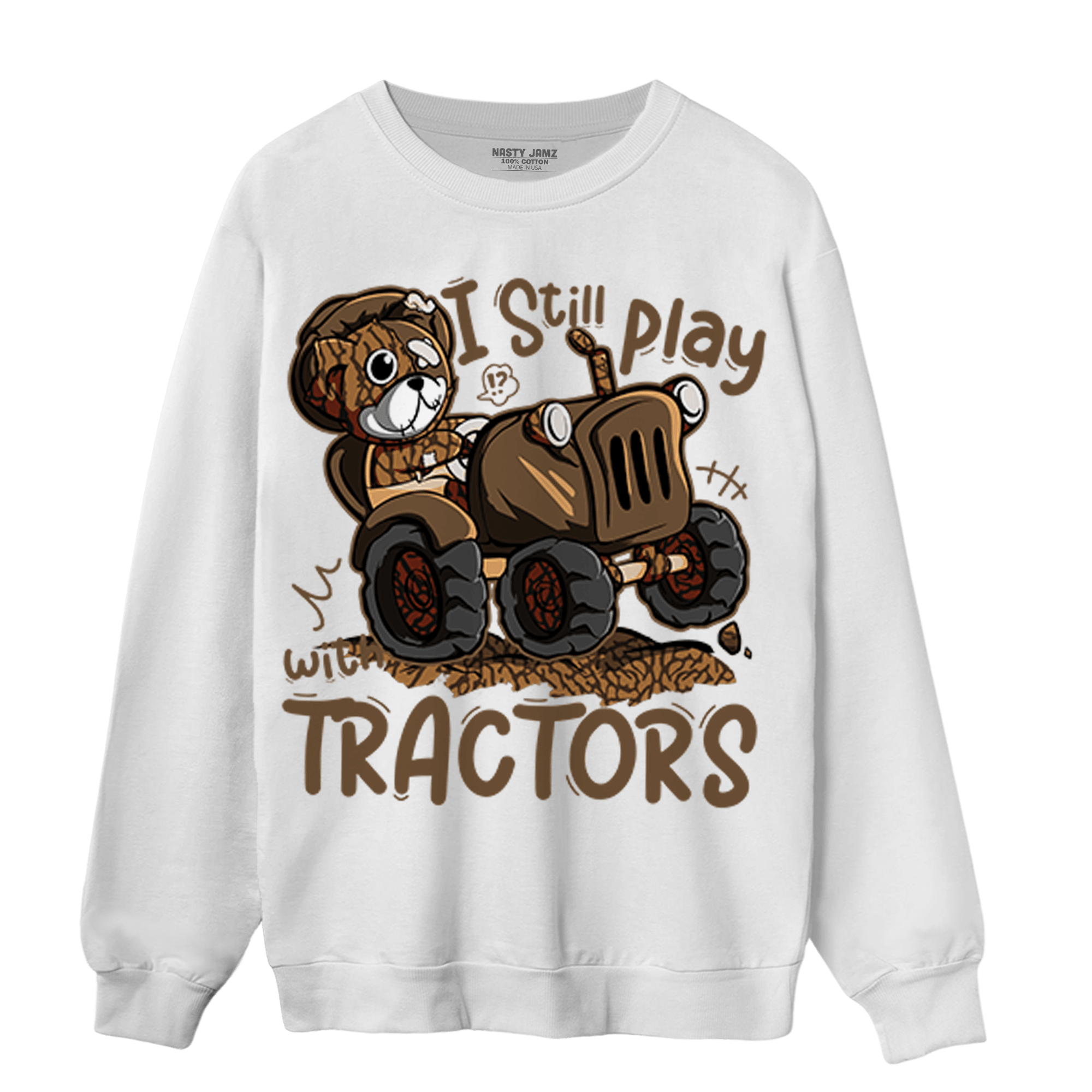 Palomino 3s Sweatshirt Match Play With Tractors BER - NastyJamz