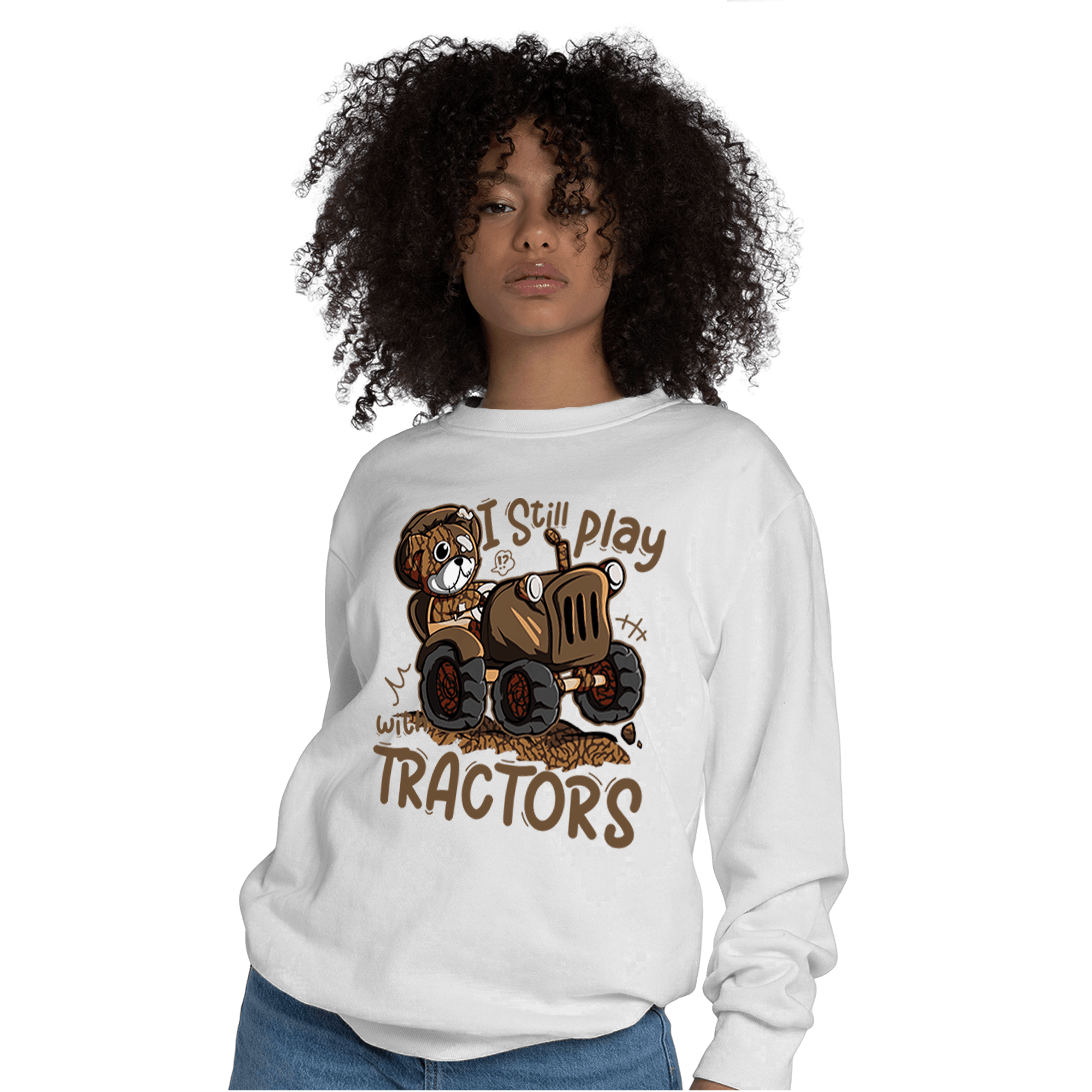 Palomino 3s Sweatshirt Match Play With Tractors BER - NastyJamz