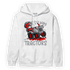 Bred Reimagined 4s Hoodie Match Play With Tractors BER - NastyJamz
