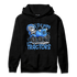 University Blue 5s Hoodie Match Play With Tractors BER - NastyJamz