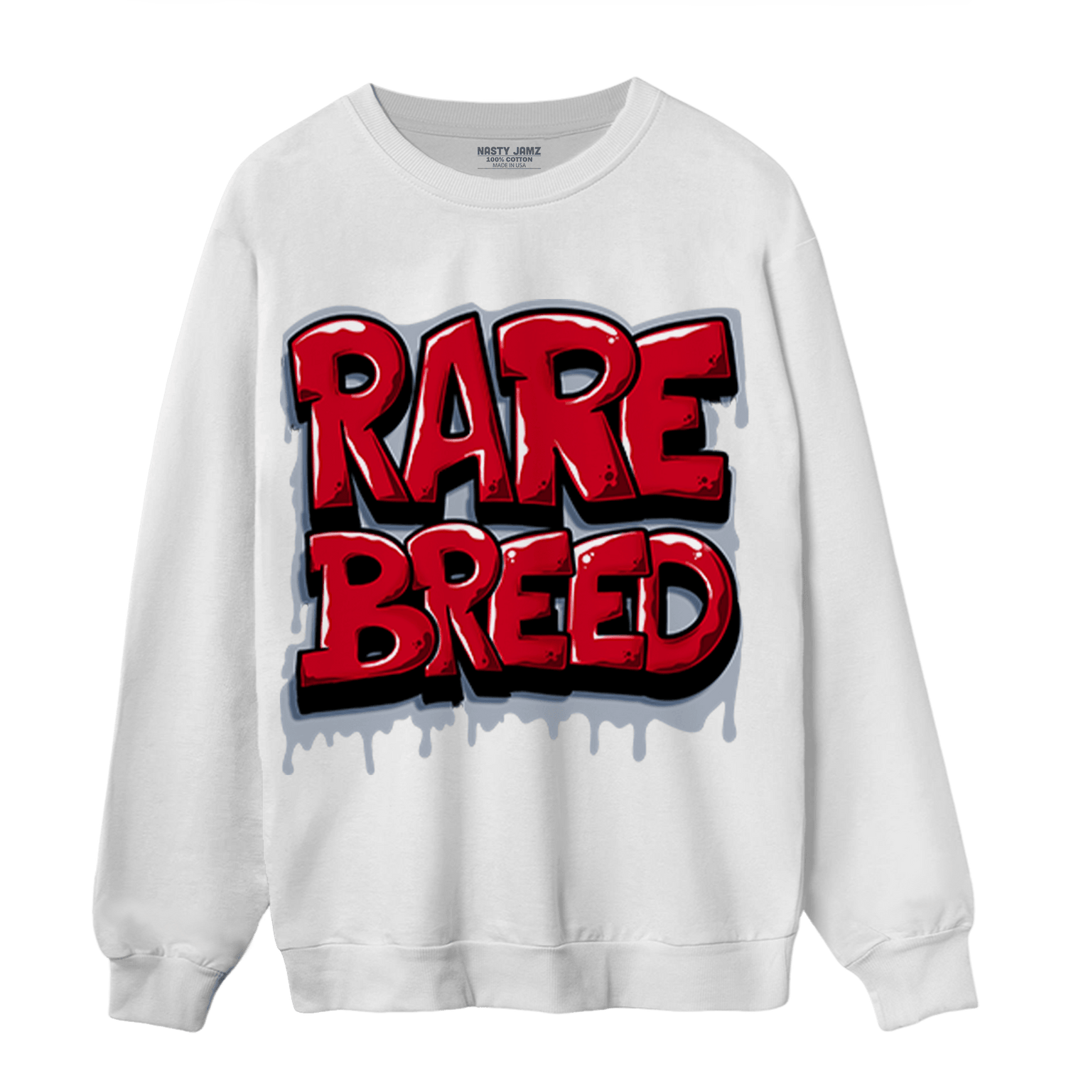 Cherry 11s Sweatshirt Match Rare Breed - NastyJamz