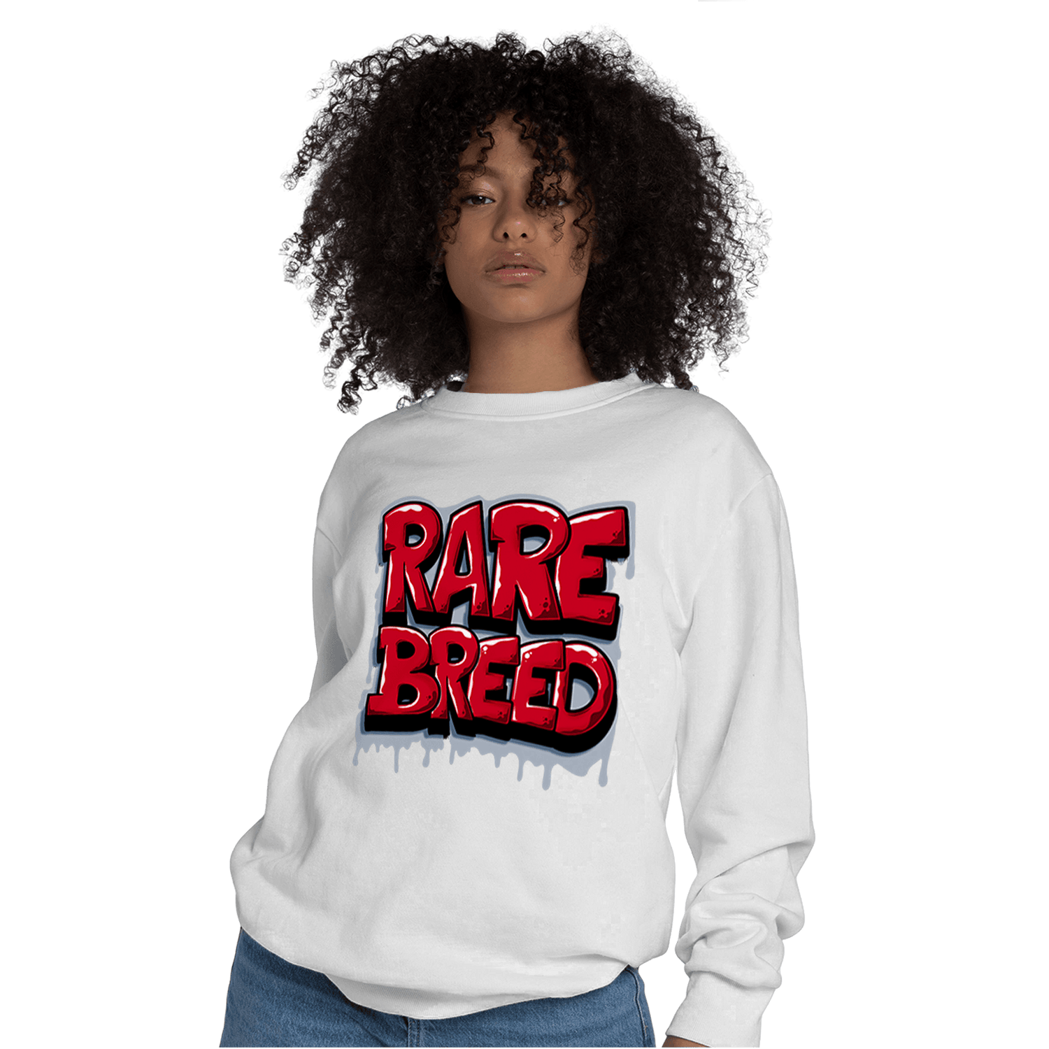 Cherry 11s Sweatshirt Match Rare Breed - NastyJamz