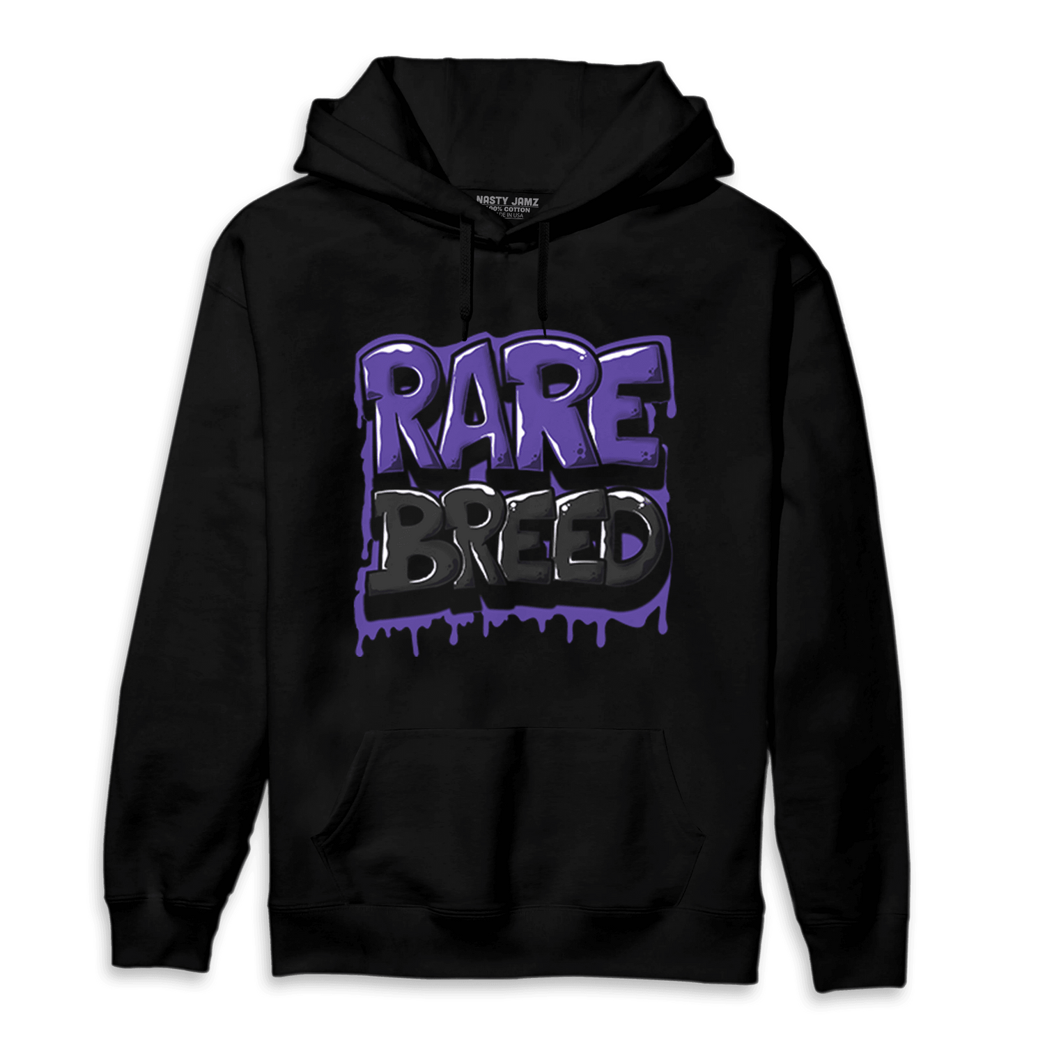 Field Purple 12s Hoodie Match Rare Breed - NastyJamz