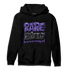 Field Purple 12s Hoodie Match Rare Breed - NastyJamz
