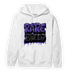 Field Purple 12s Hoodie Match Rare Breed - NastyJamz