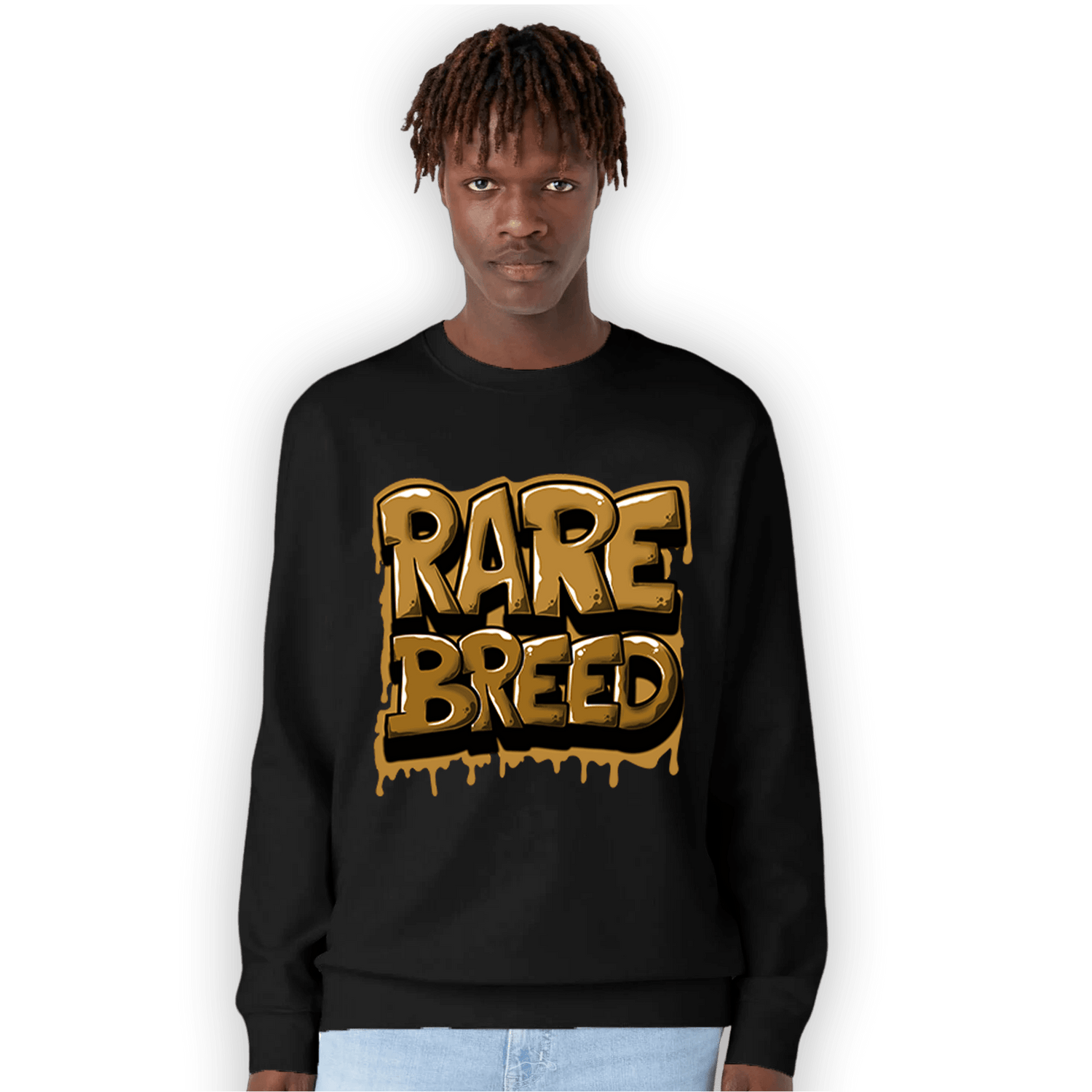 Wheat 13s Sweatshirt Match Rare Breed - NastyJamz