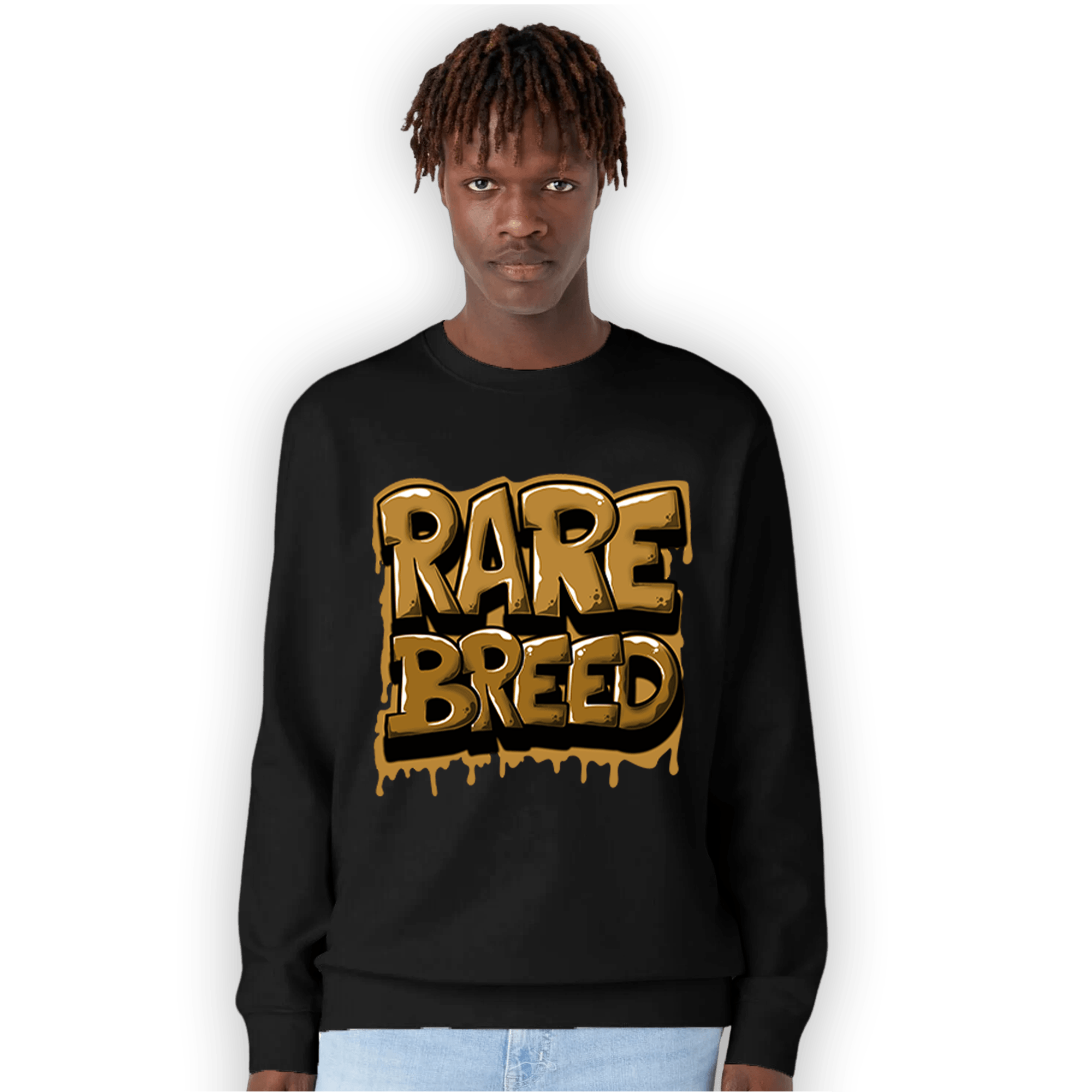 Wheat 13s Sweatshirt Match Rare Breed - NastyJamz