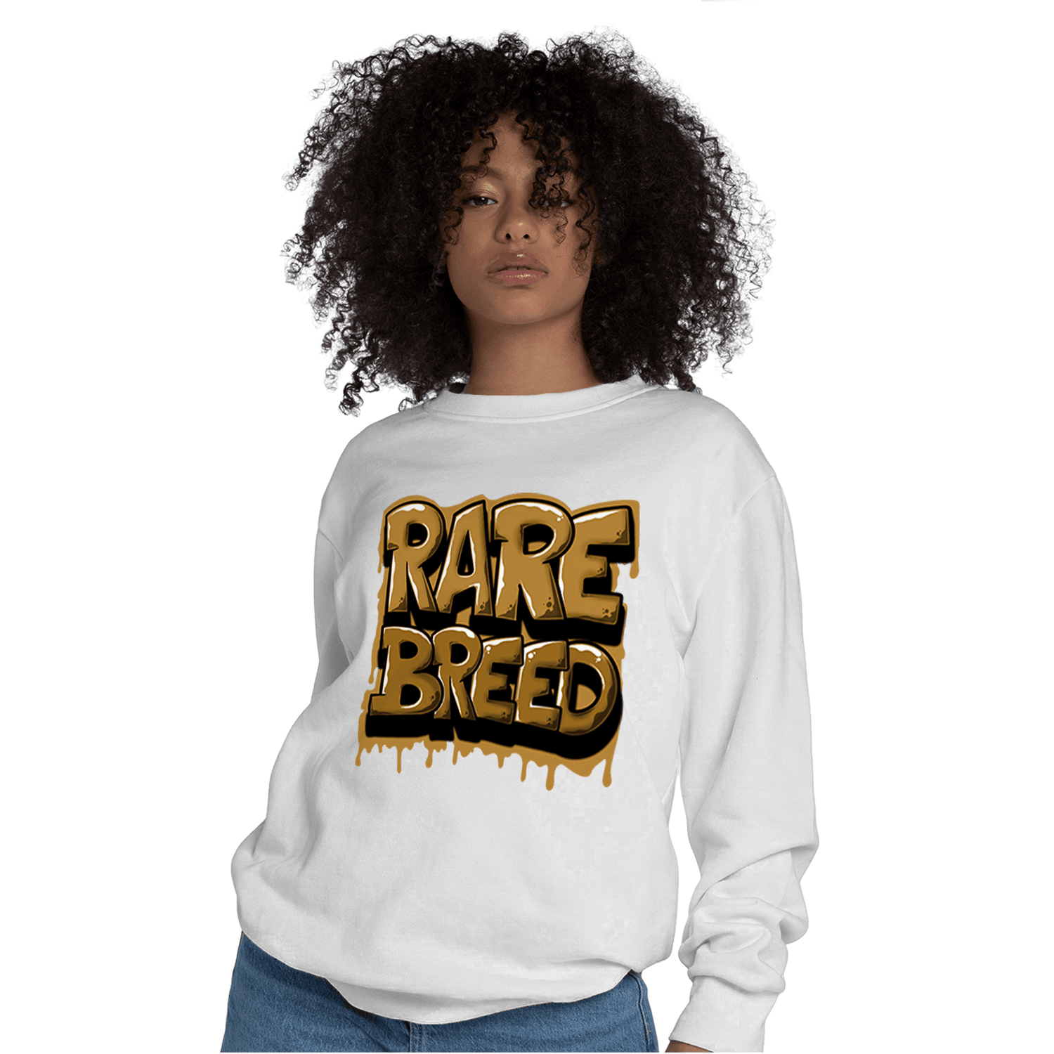 Wheat 13s Sweatshirt Match Rare Breed - NastyJamz