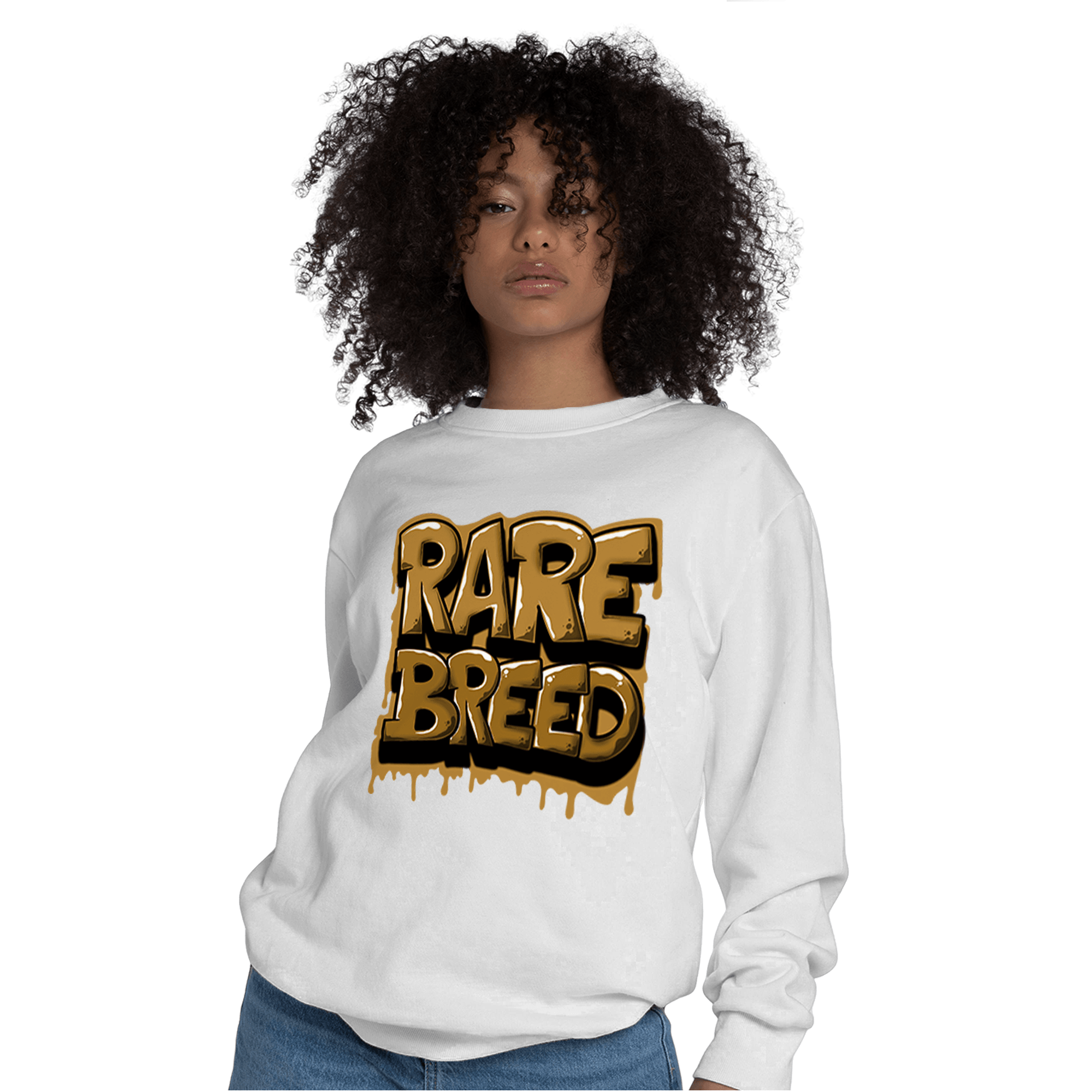 Wheat 13s Sweatshirt Match Rare Breed - NastyJamz