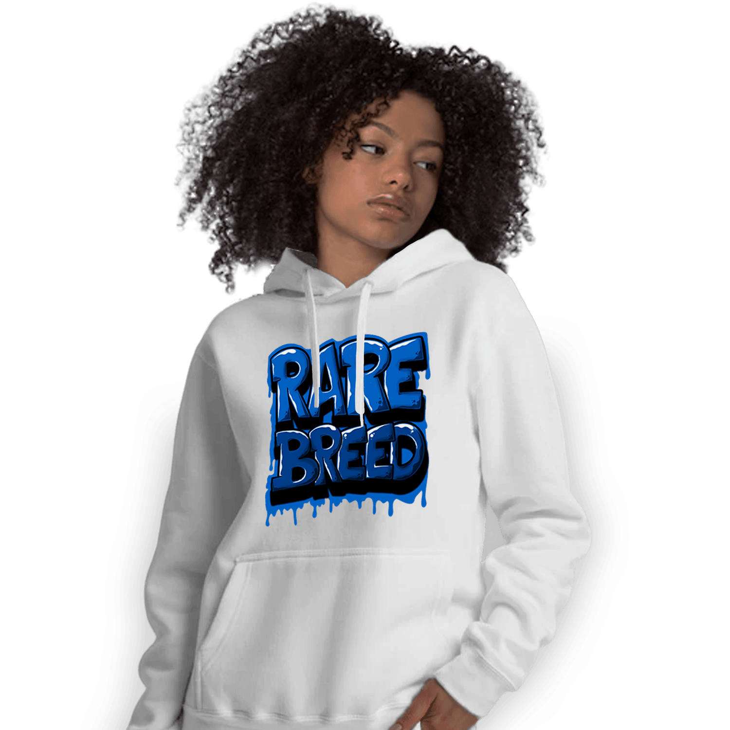 Royal Reimagined 1s Hoodie Match Rare Breed - NastyJamz
