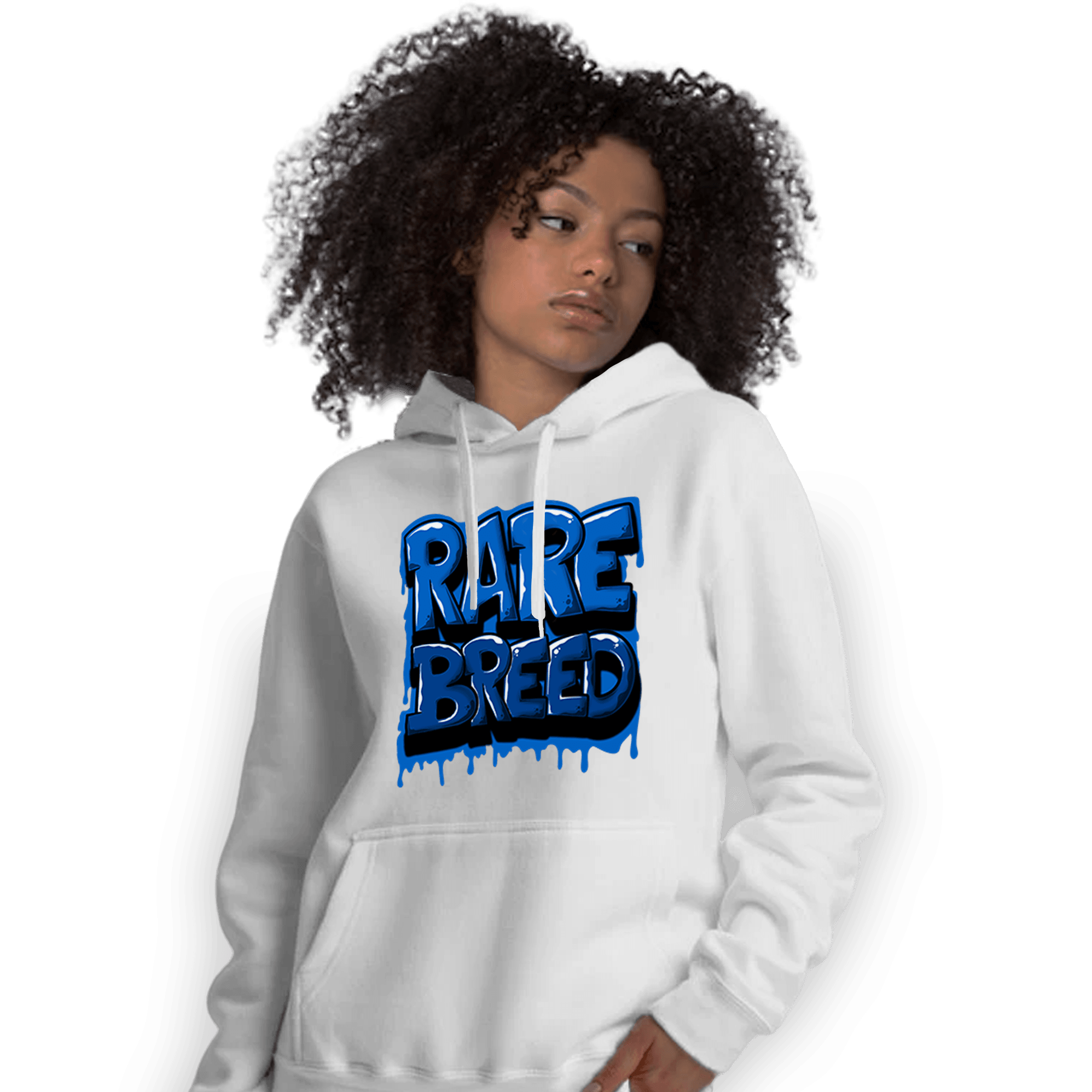 Royal Reimagined 1s Hoodie Match Rare Breed - NastyJamz